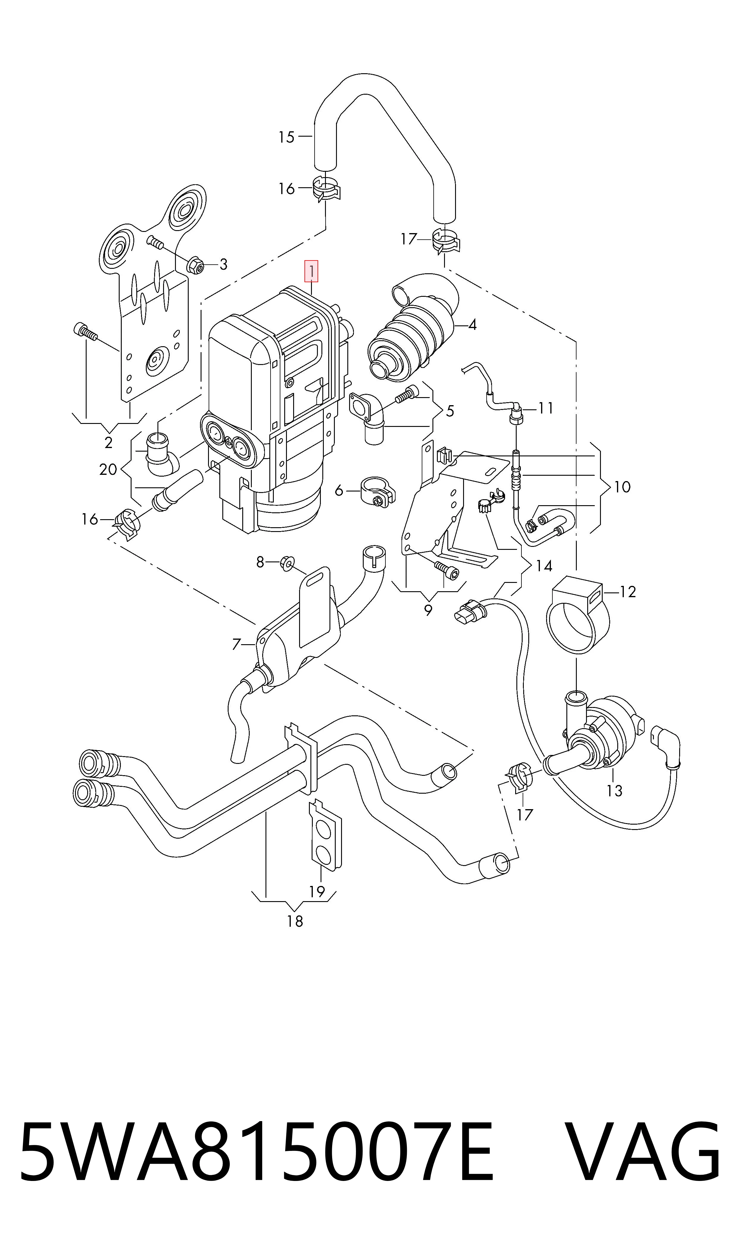 5WA815007E VAG