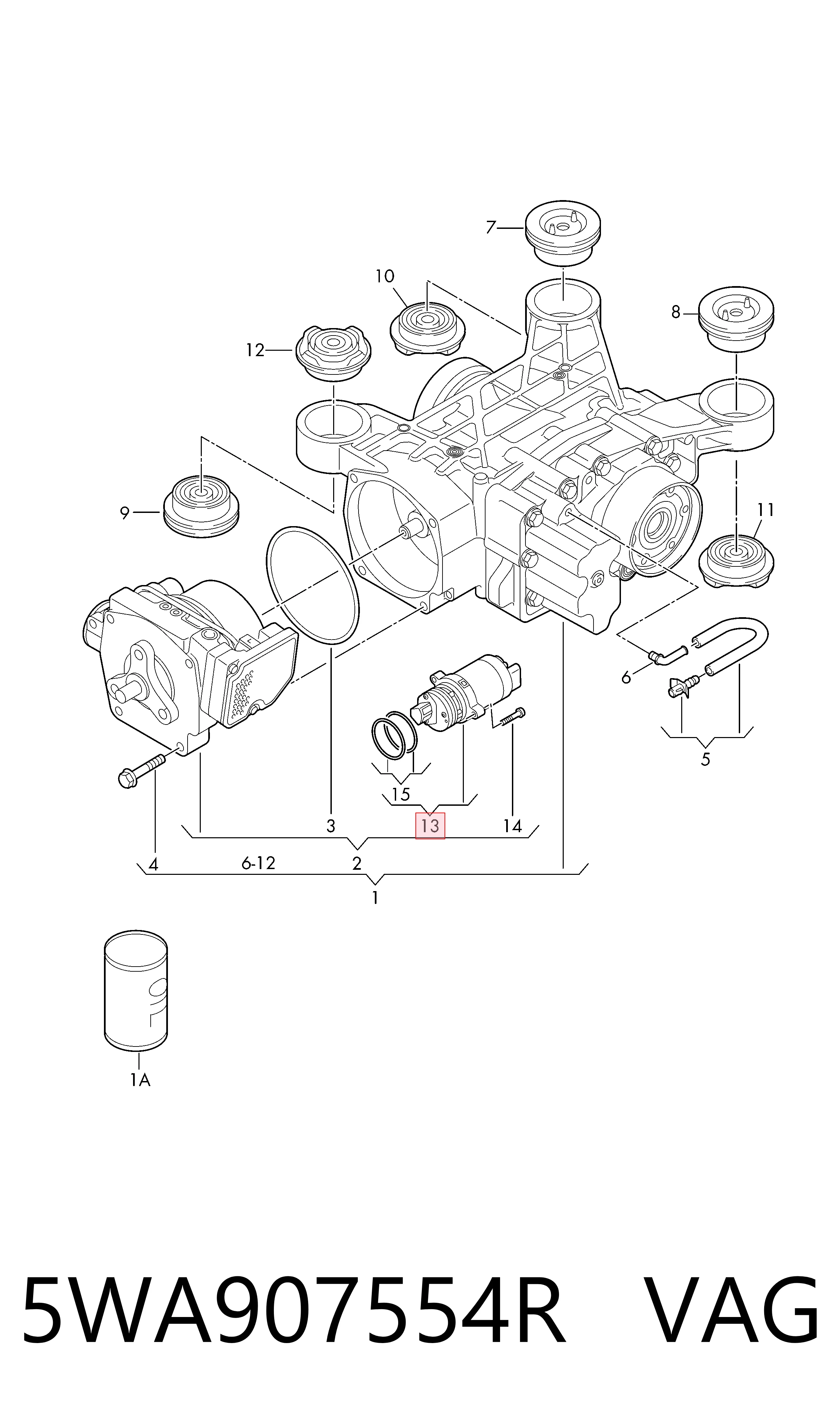 5WA907554R VAG