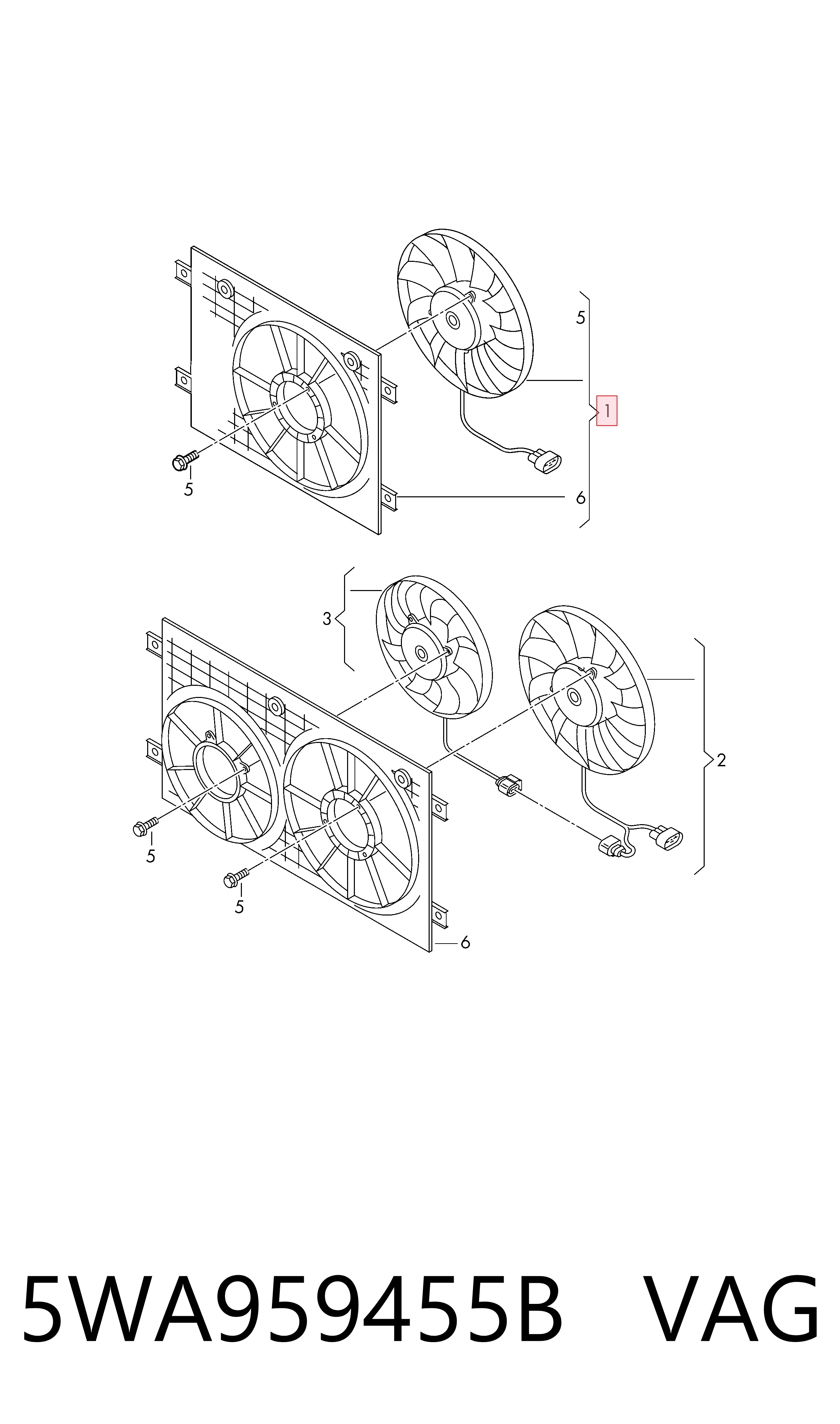 Comprar Ventilador del motor Skoda Octavia IV A8 NX3, NN3, PV3