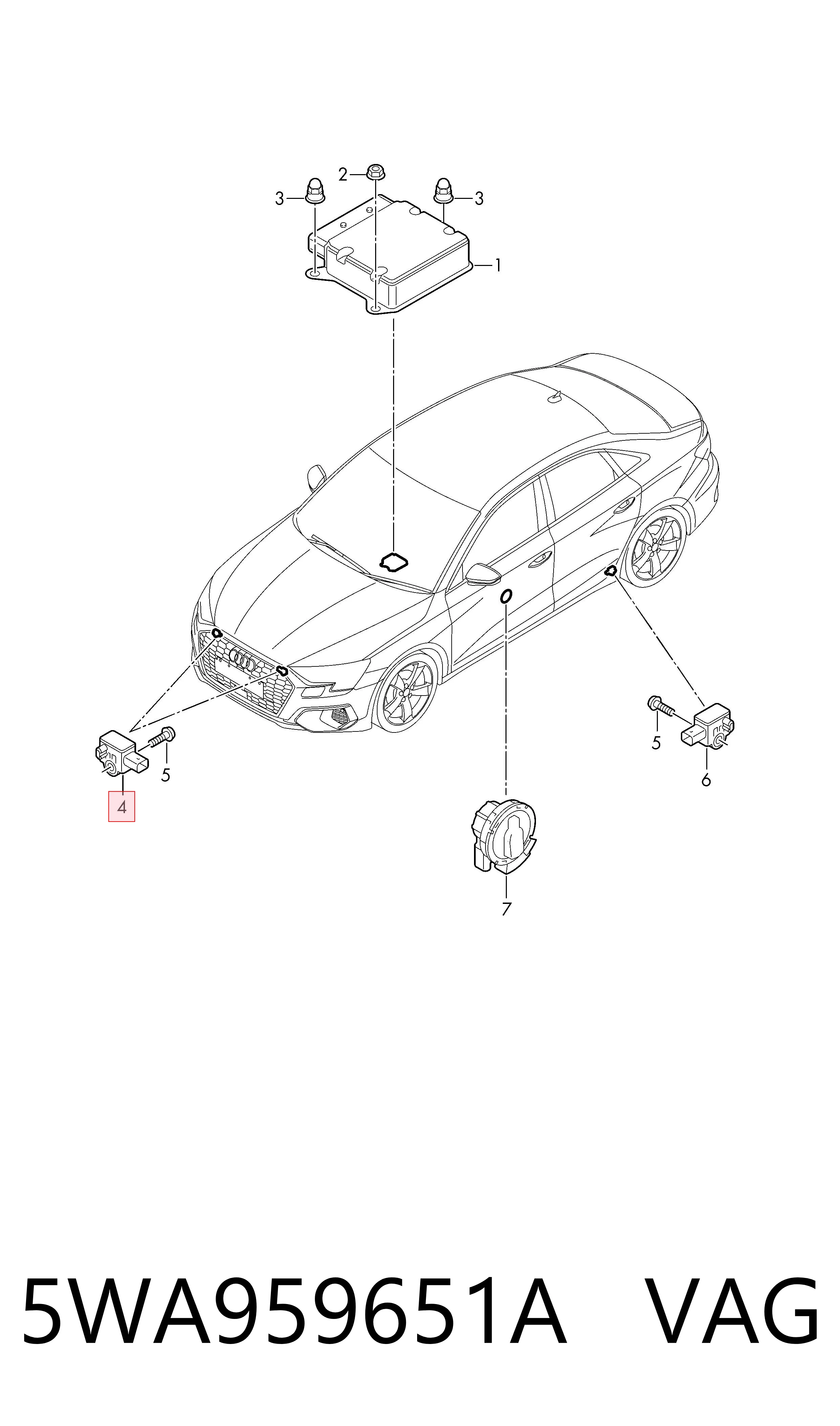  VAG 5WA959651A precio, desde 56,69 EUR