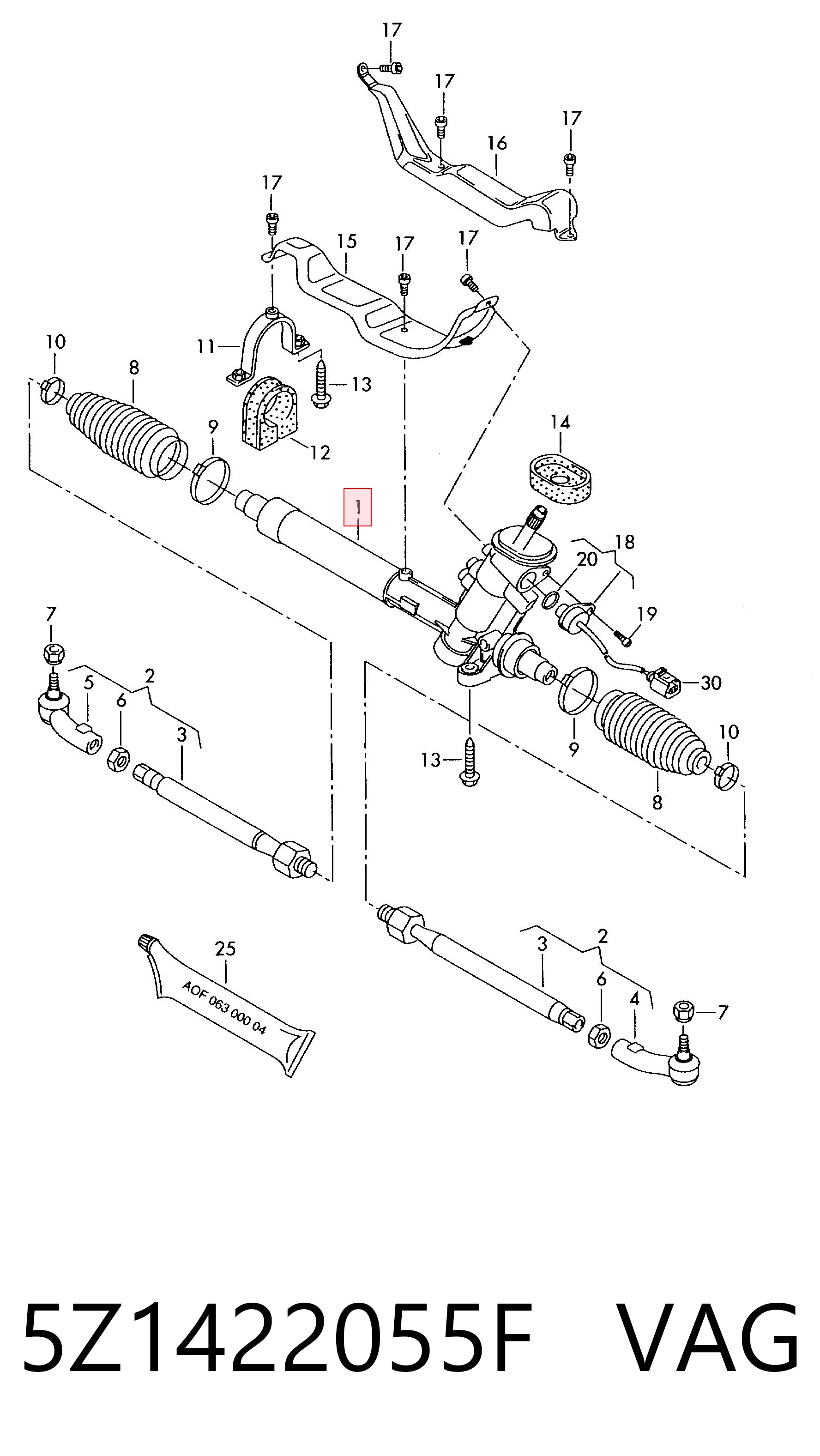5Z1422055F VAG