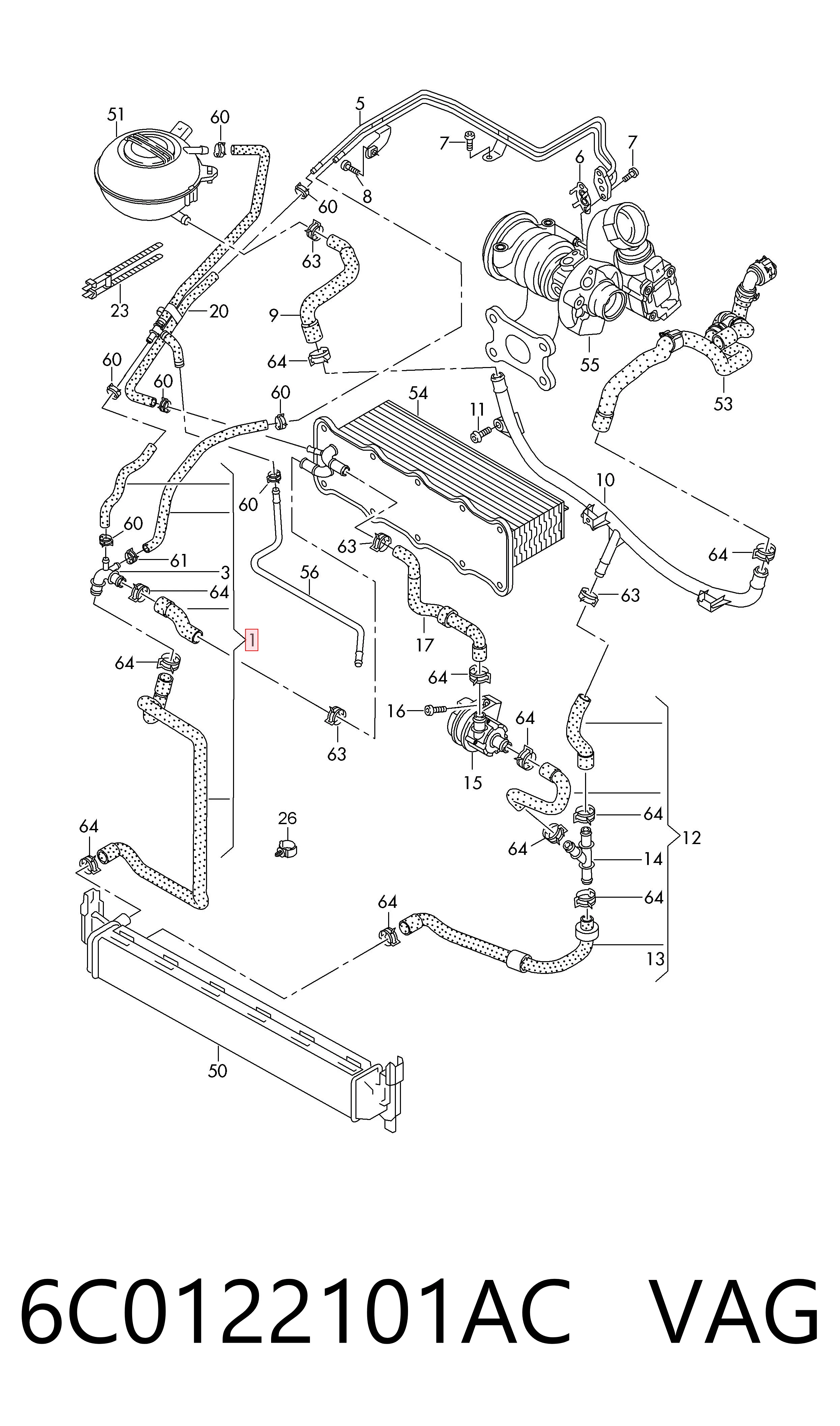 Comprar 6C0122101AC VAG 