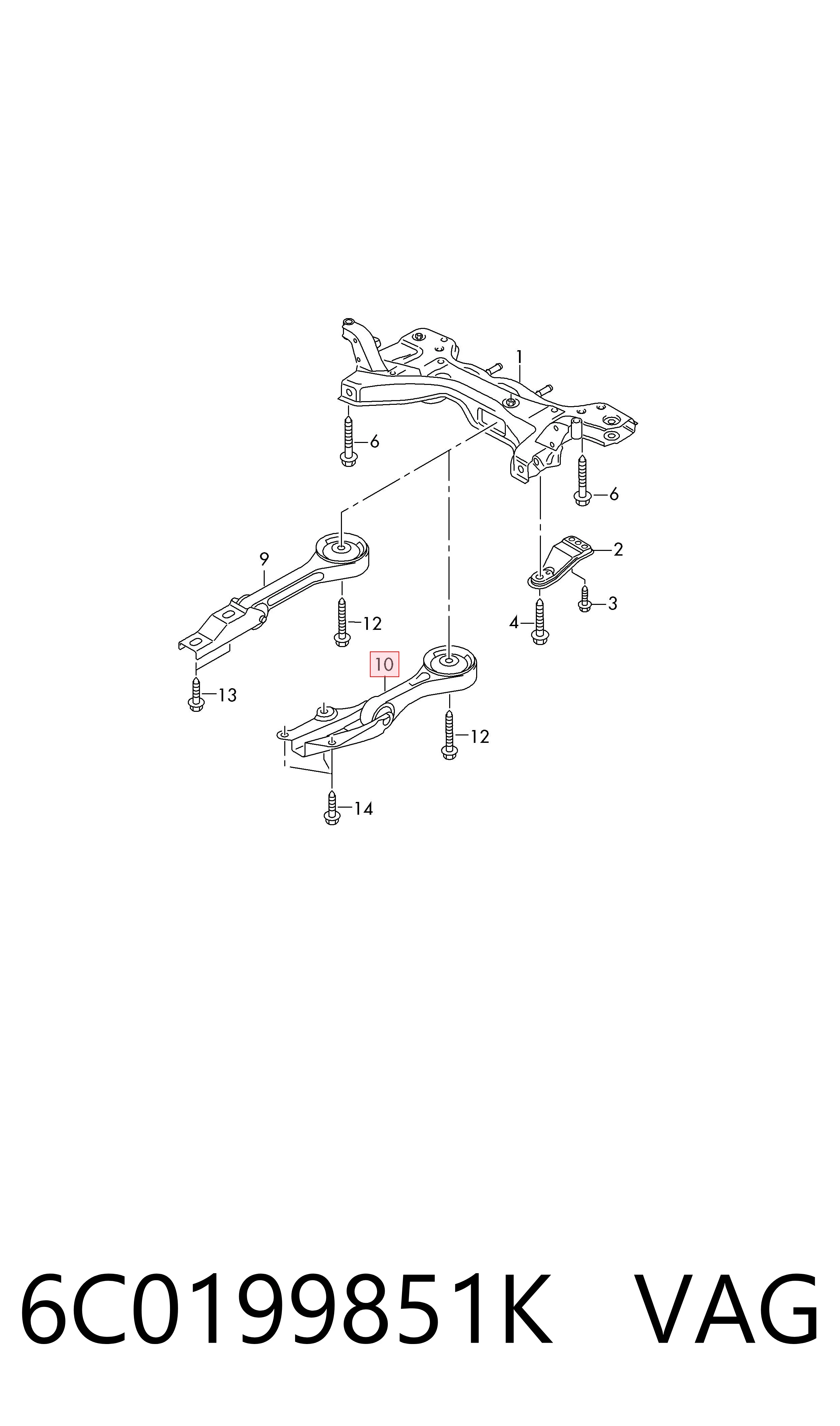 Soporte de caja de cambios Ibiza IV hatchback (2008-2017) original desde 56,30 €