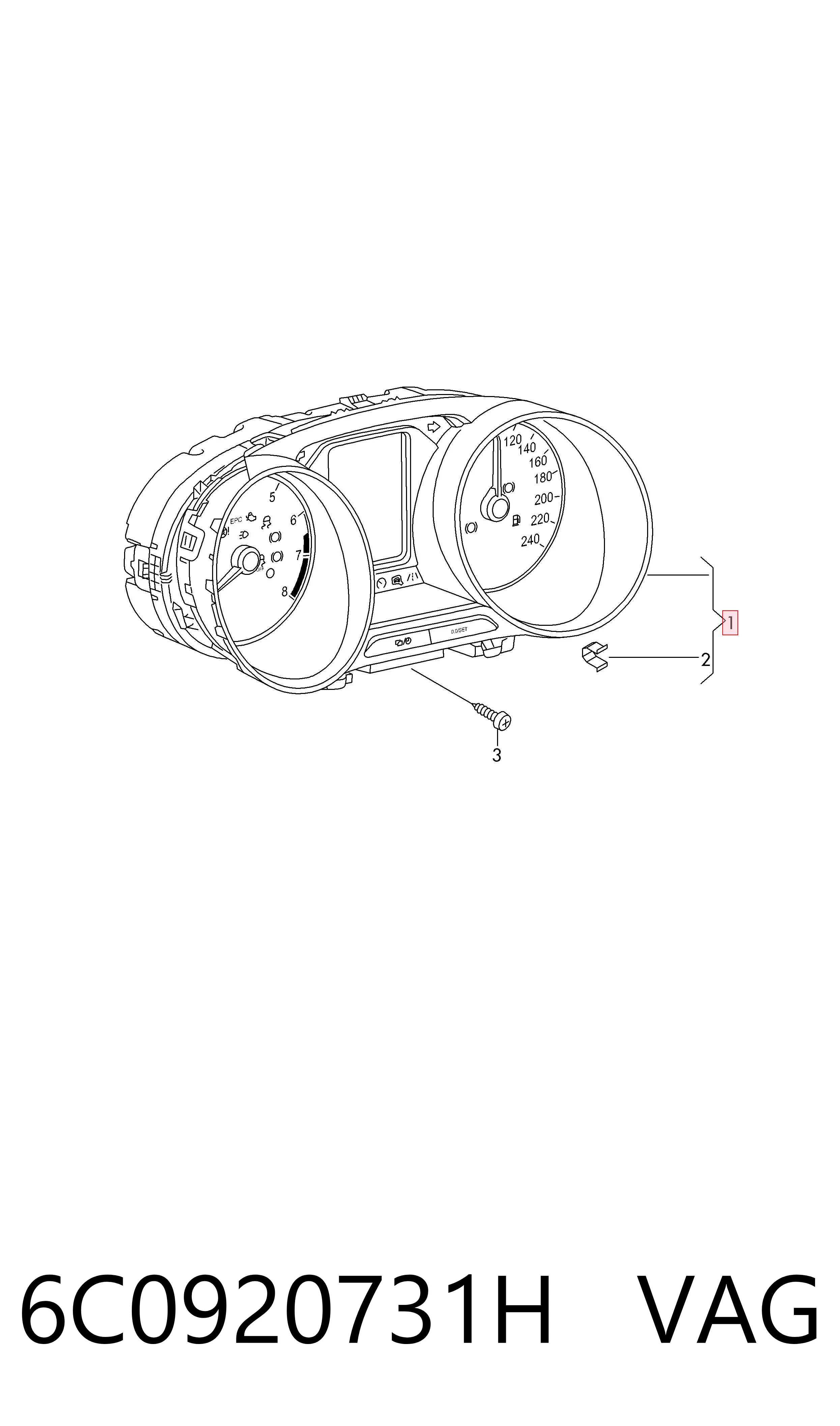 6C0920731H VAG