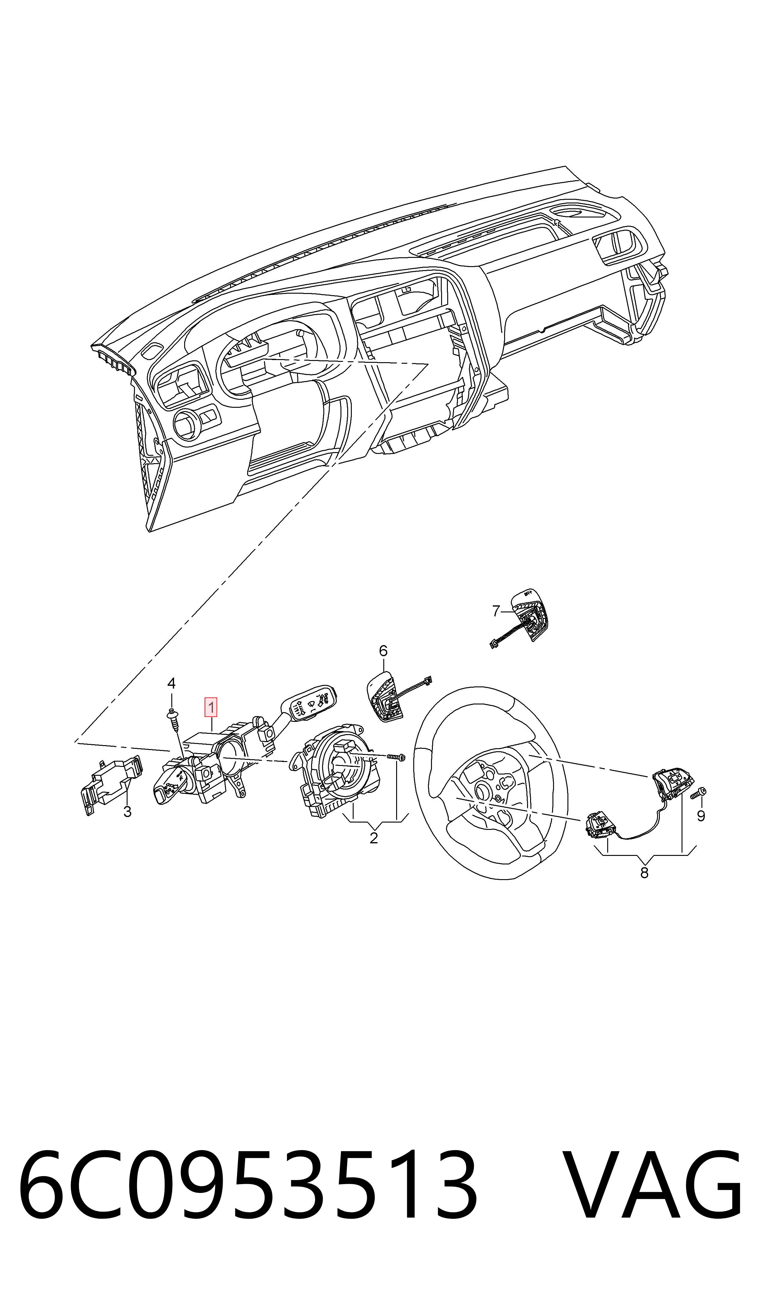 6C0953513 VAG