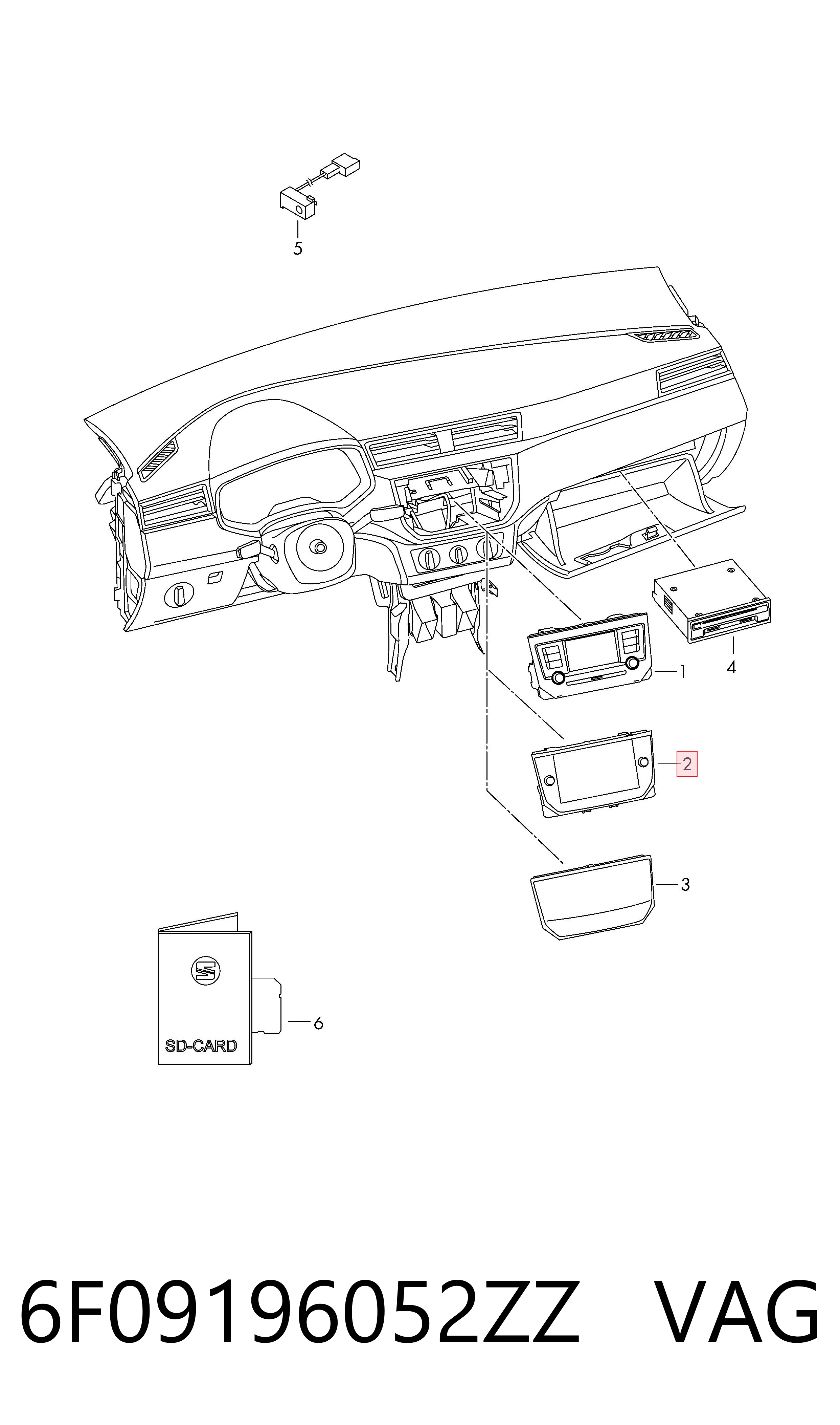 6F09196052ZZ VAG