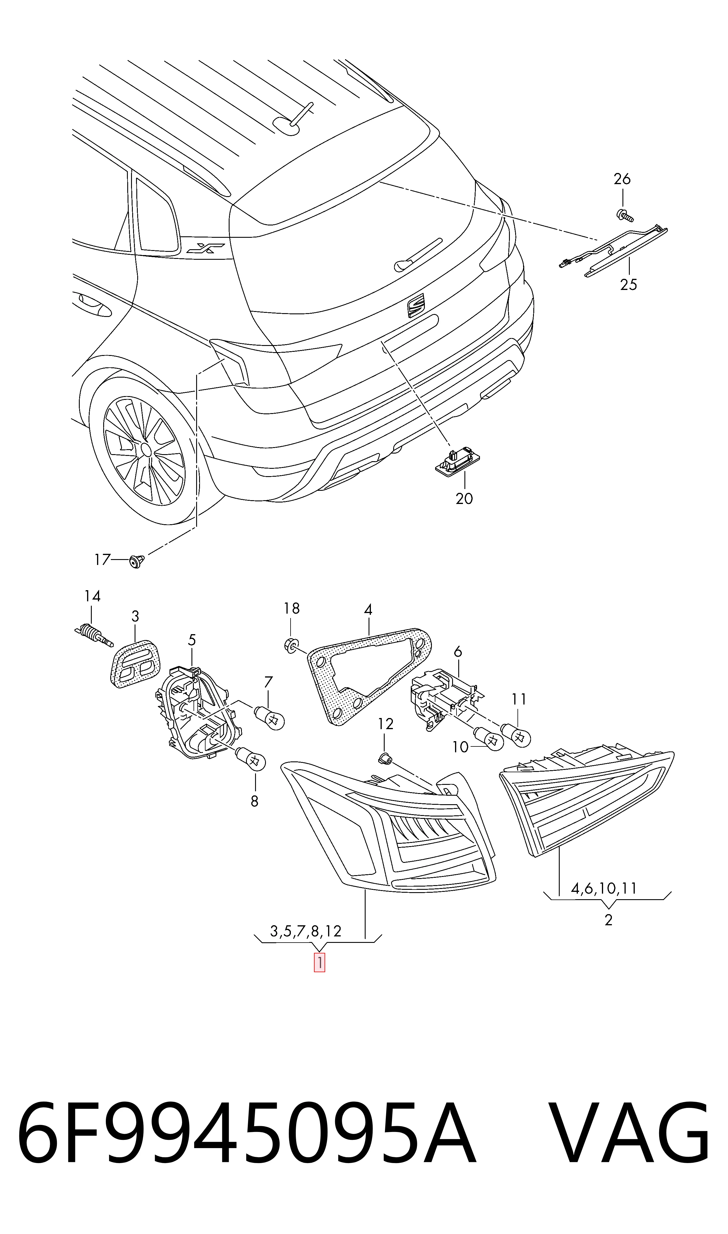 6F9945095A VAG