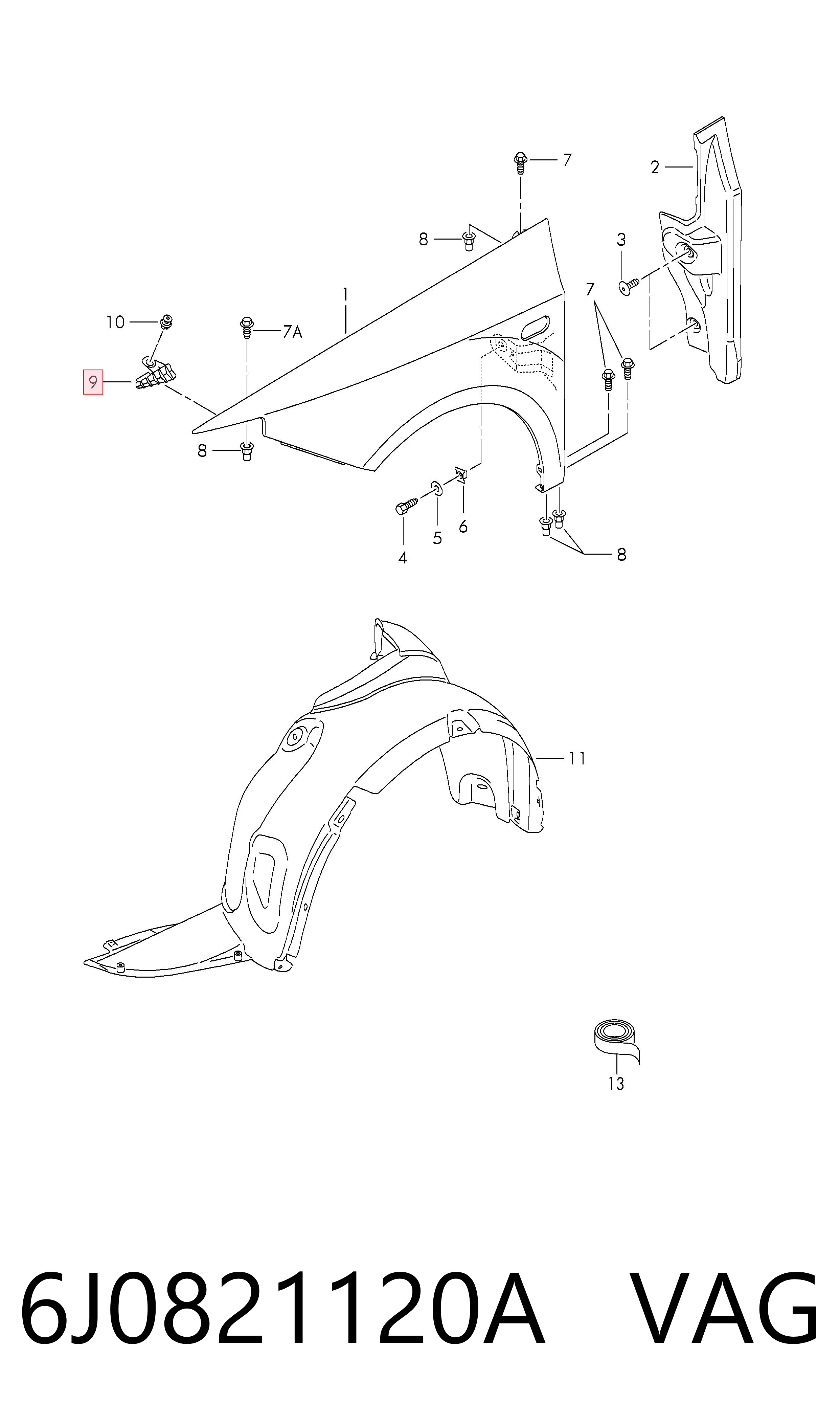 6J0821120A VAG