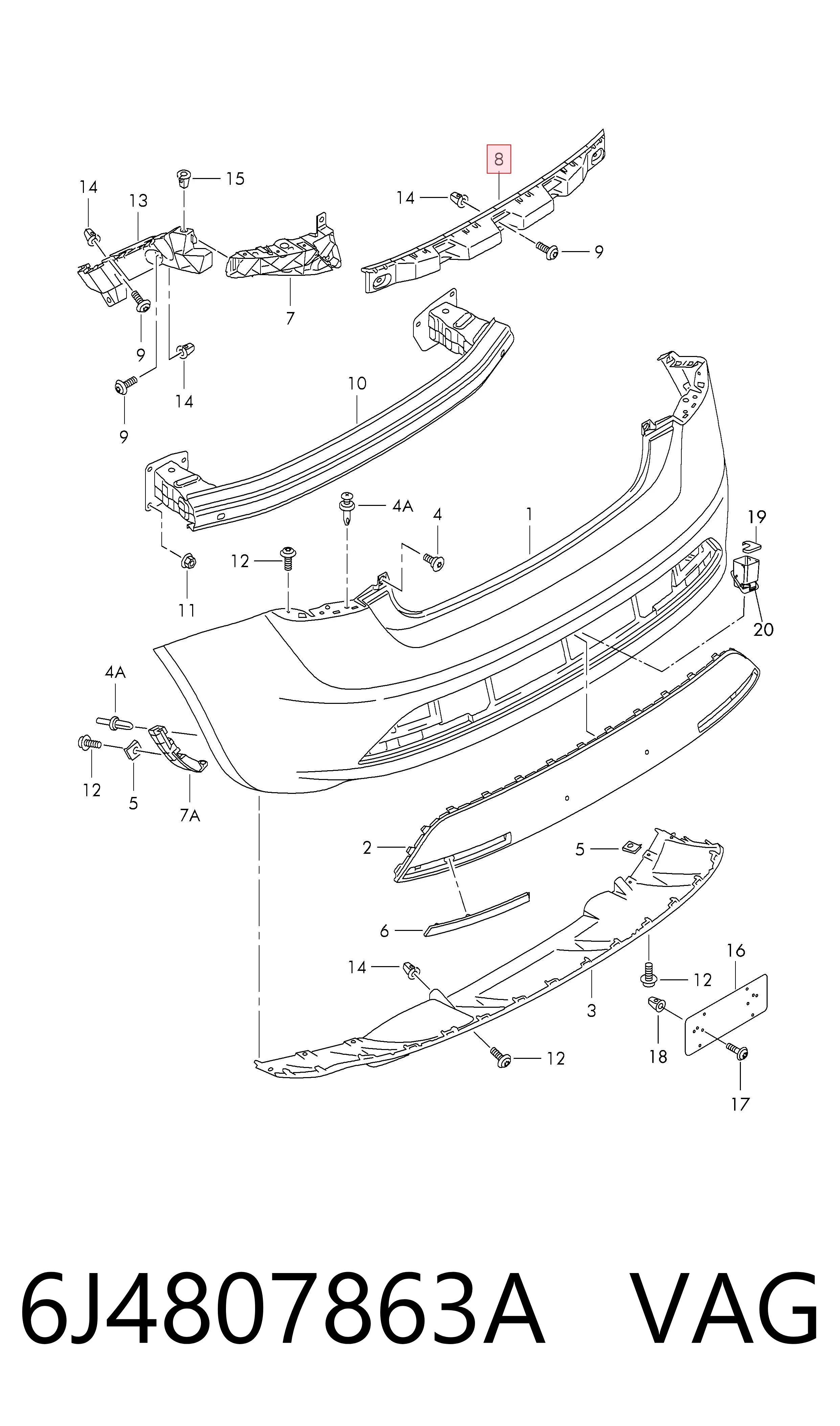 6J4807863A VAG