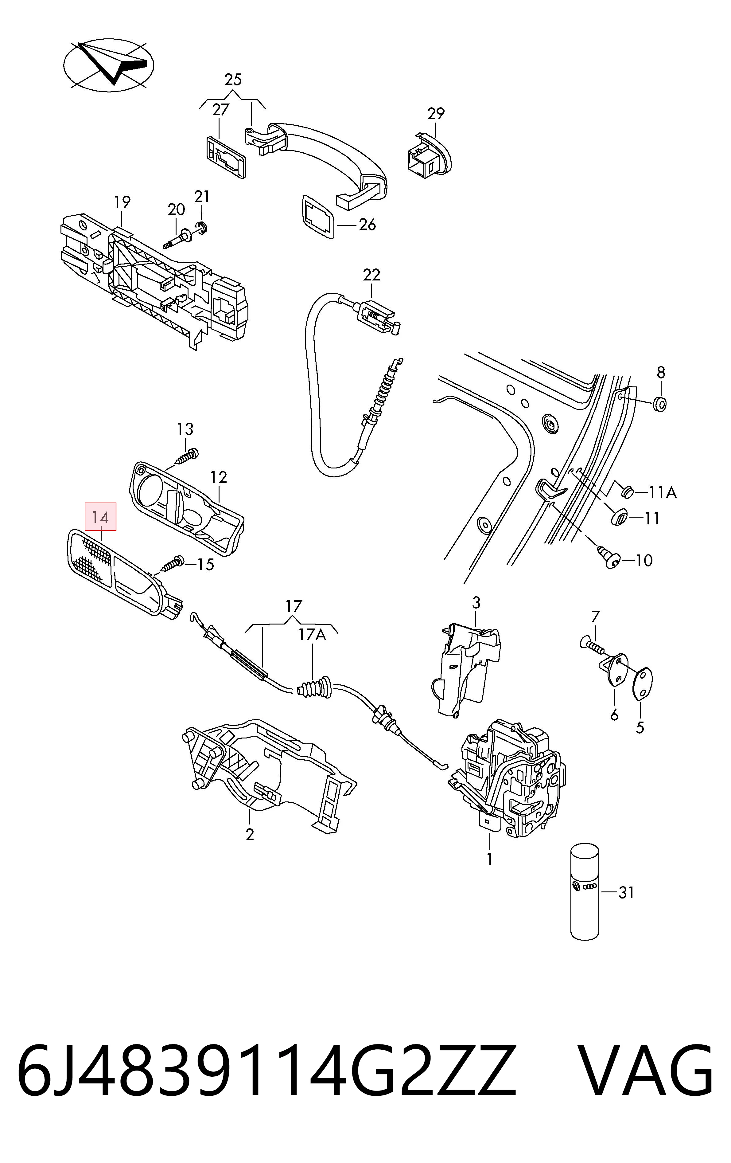 6J4839114G2ZZ VAG