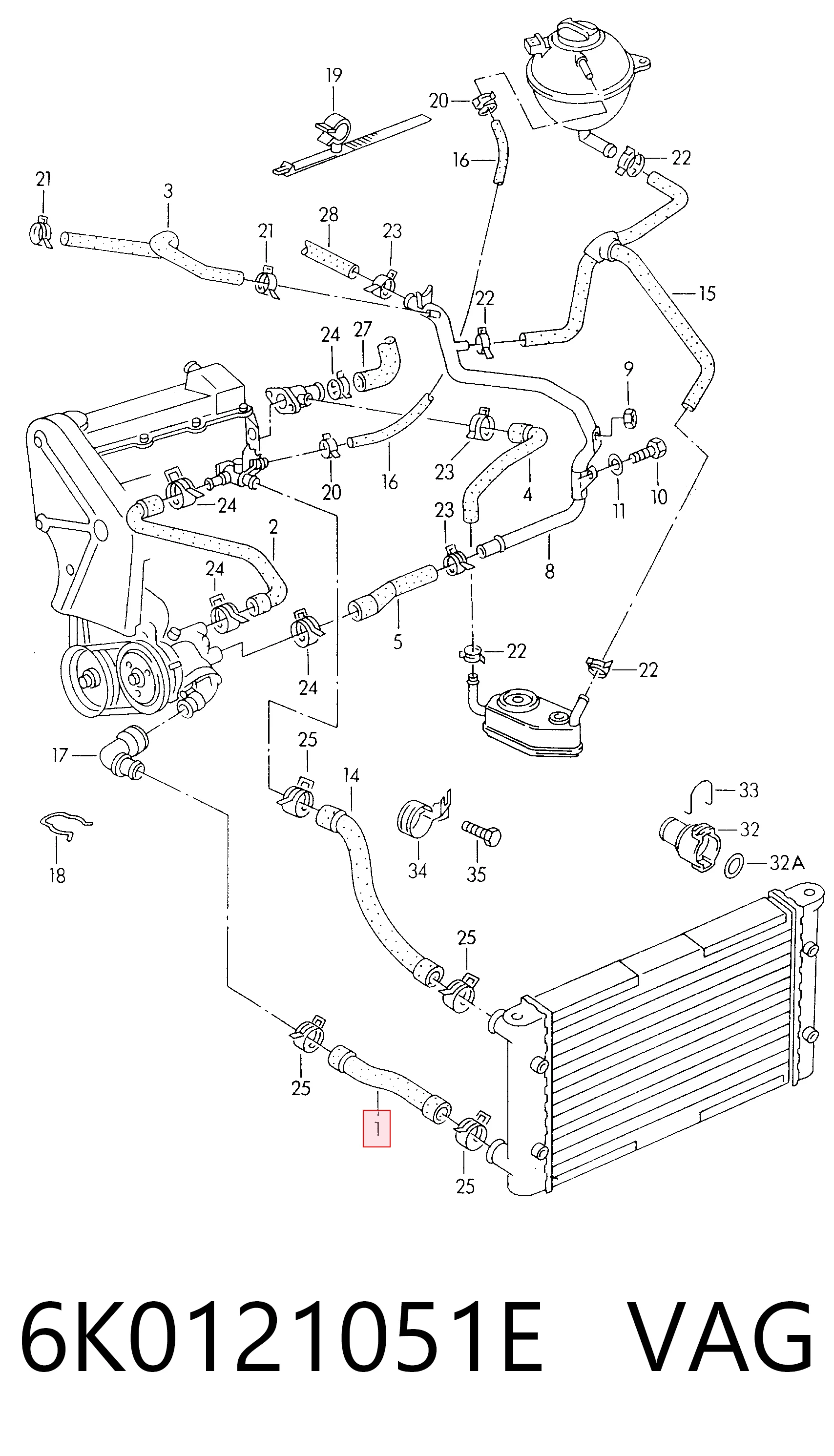 6K0121051E VAG