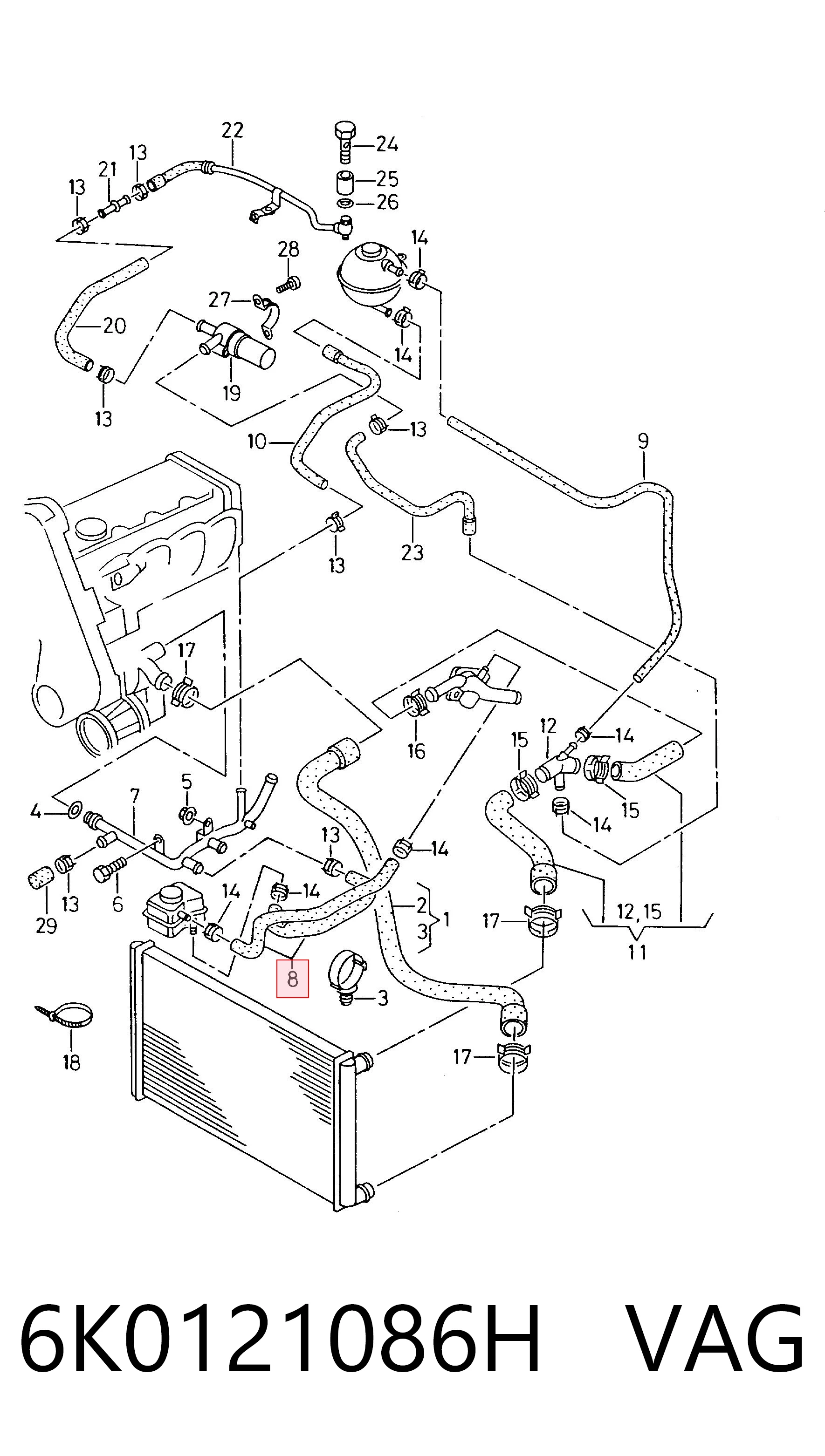 6K0121086H VAG