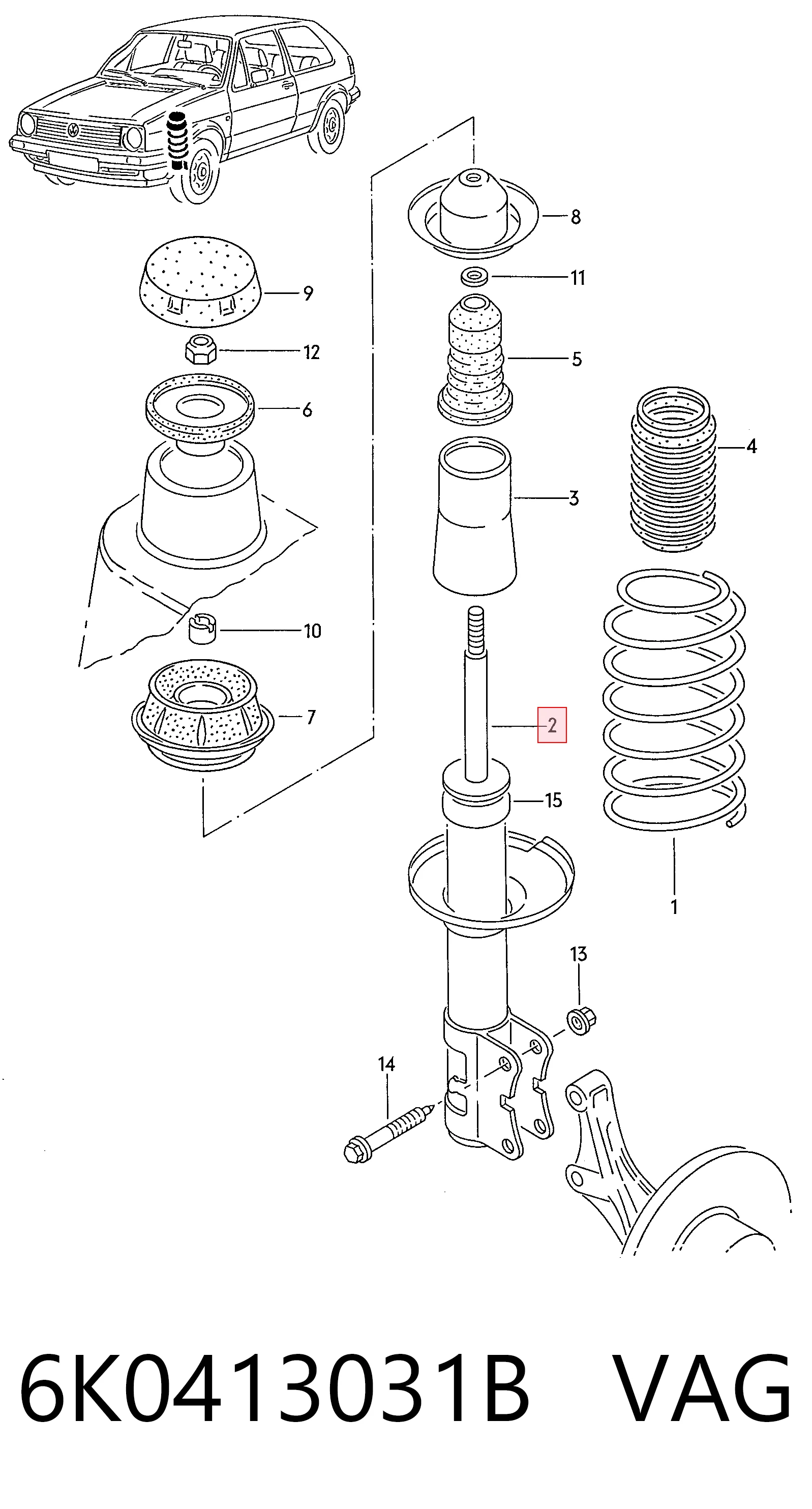 6K0413031B VAG