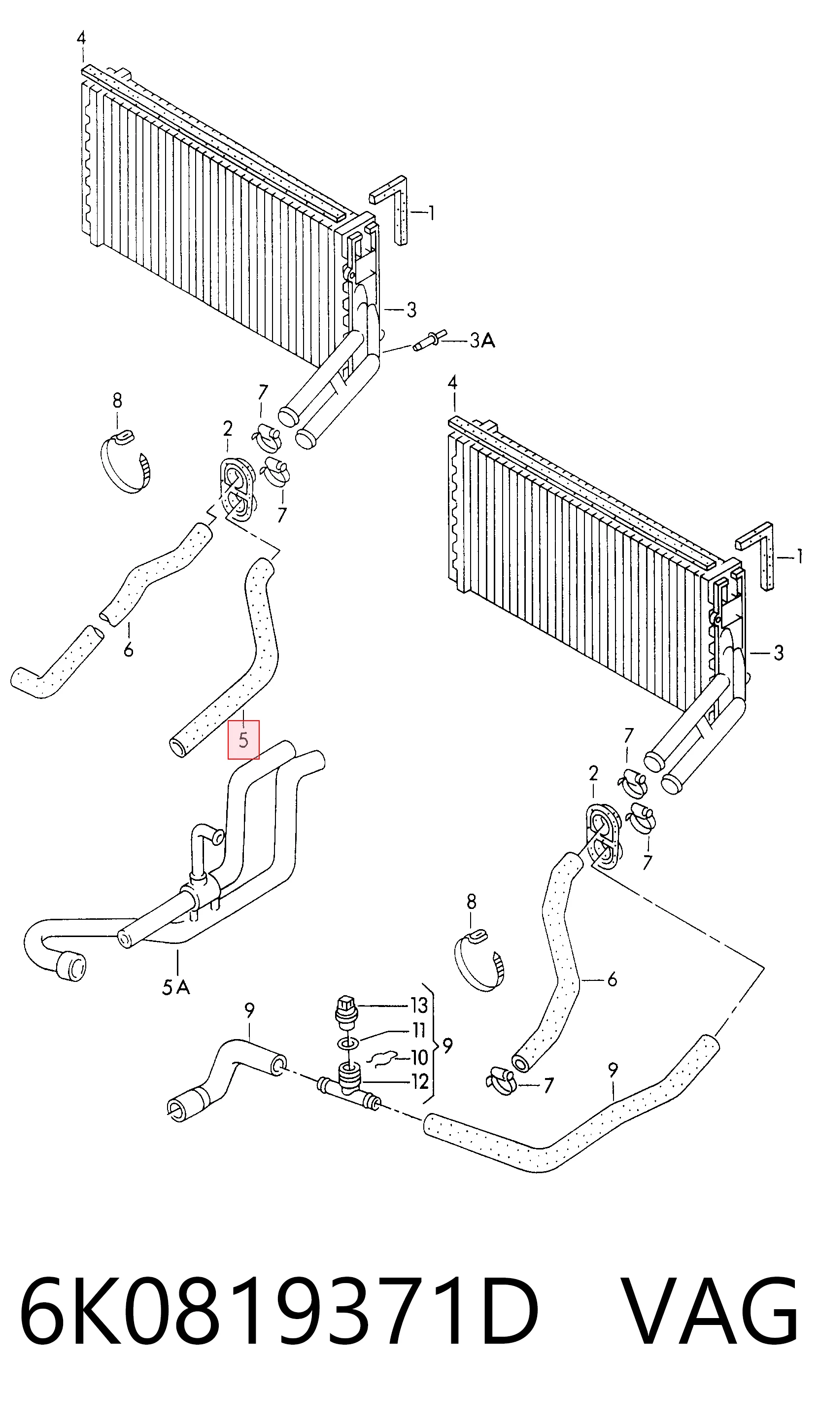 6K0819371D VAG