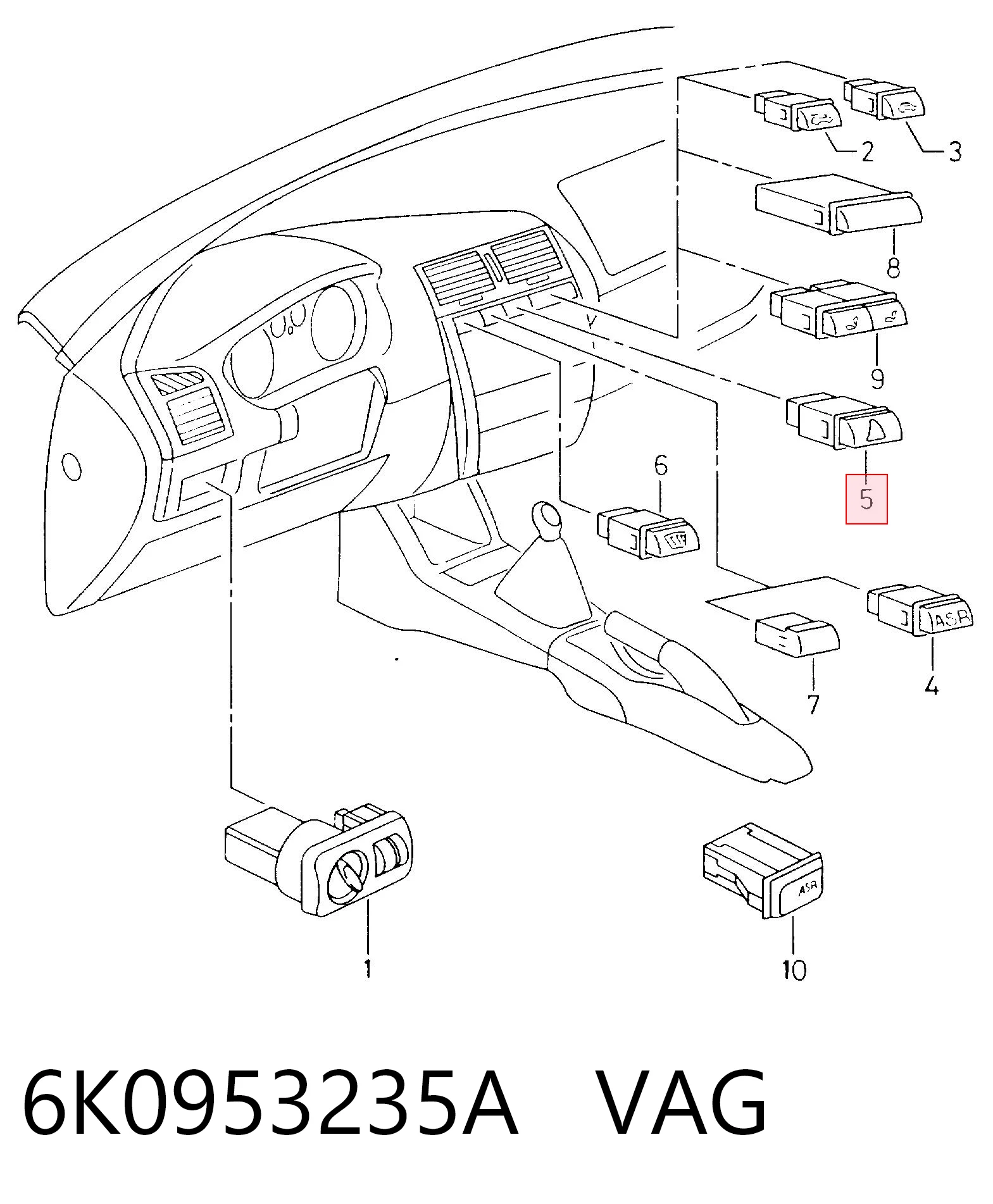 6K0953235A VAG