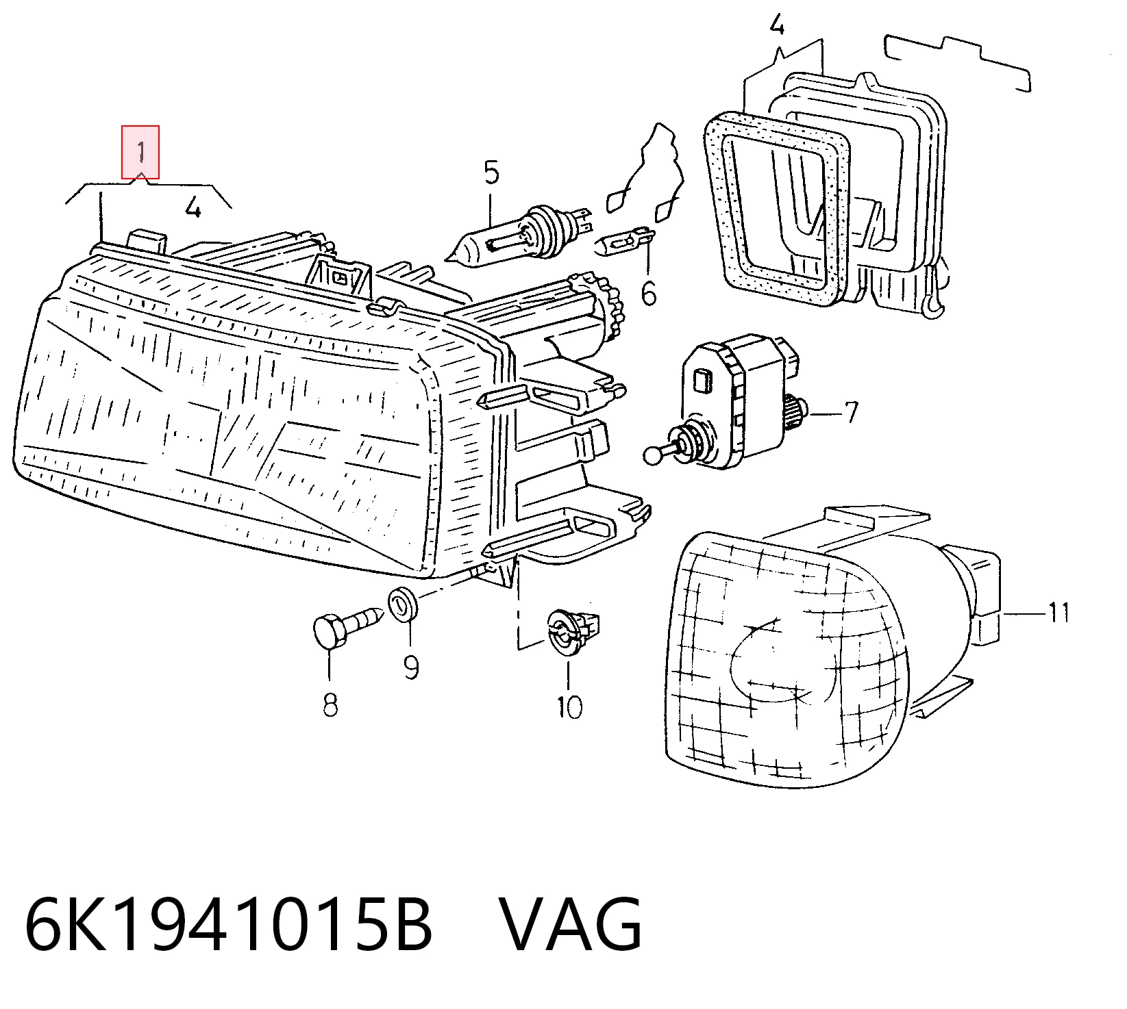 6K1941015B VAG