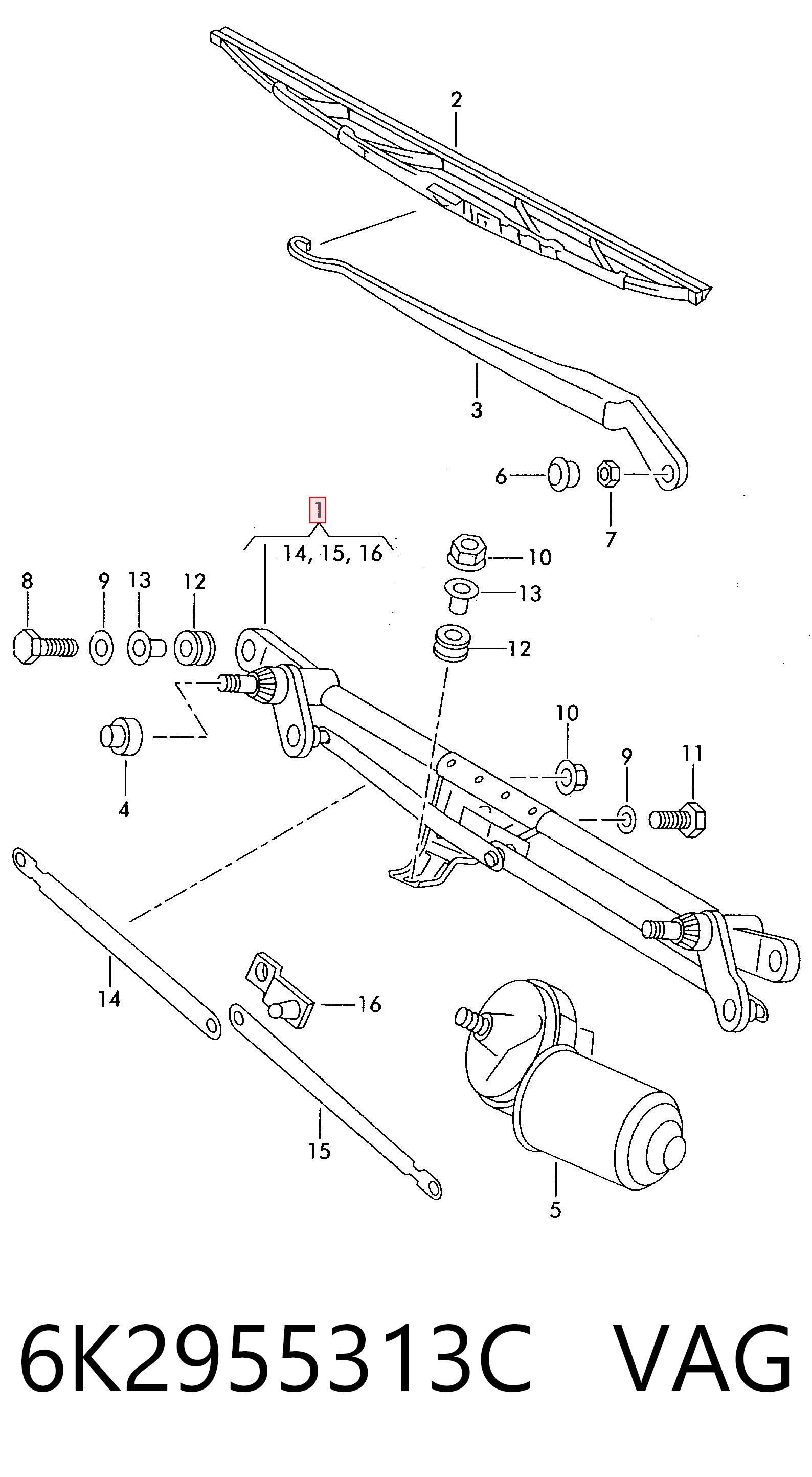 6K2955313C VAG