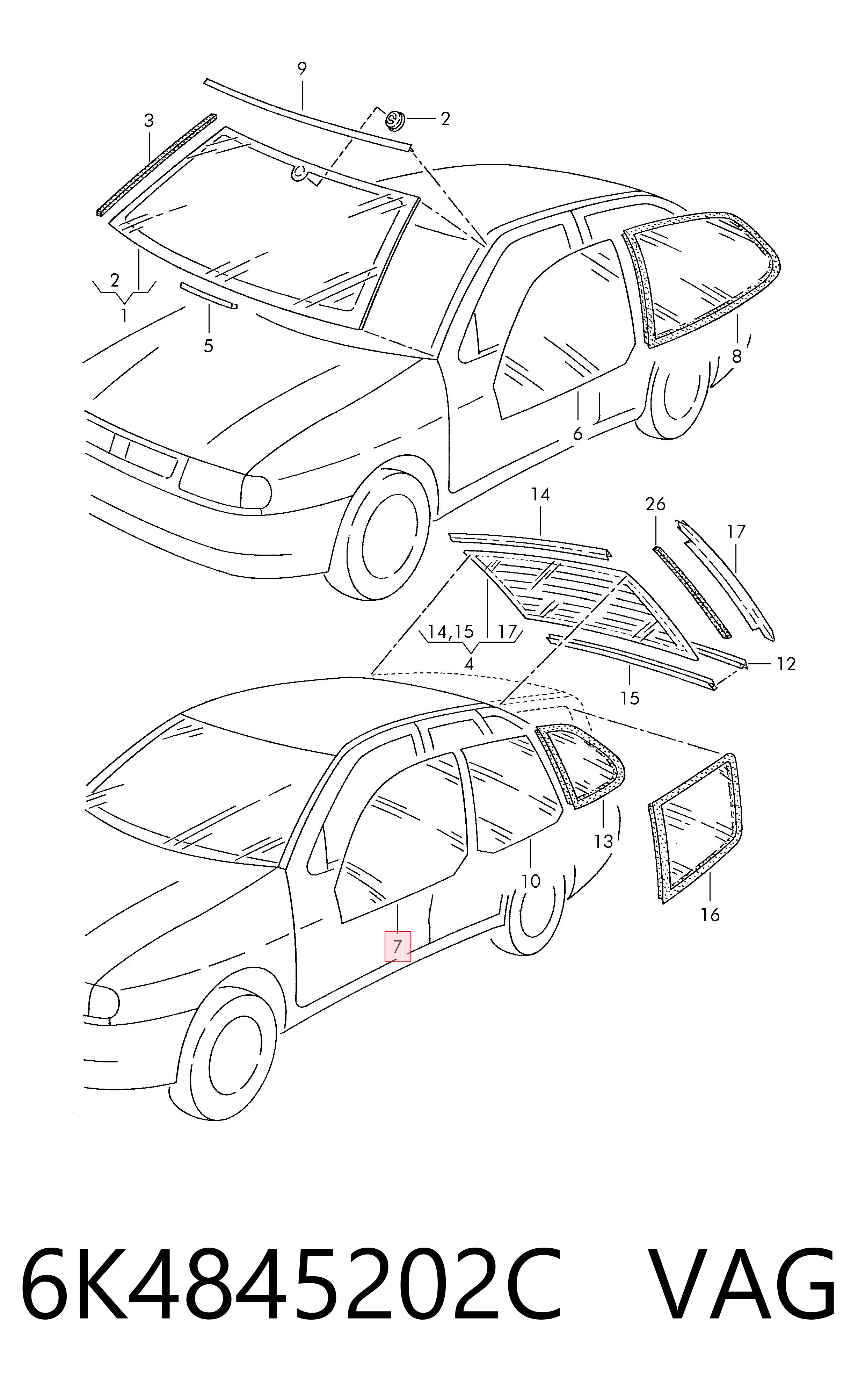 6K4845202C VAG