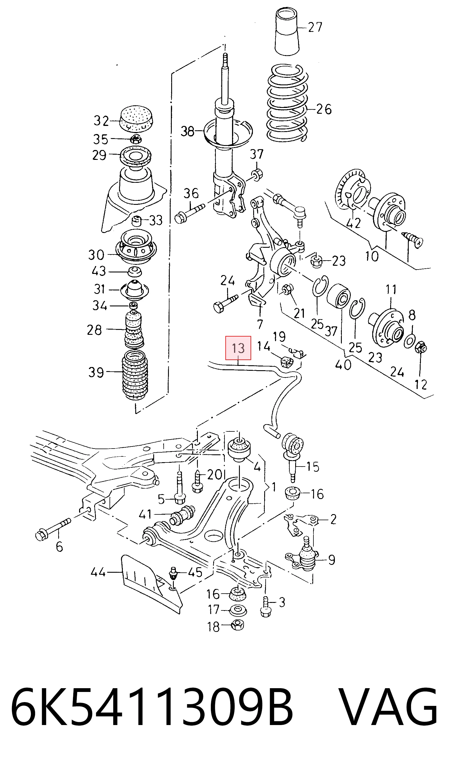 6K5411309B VAG