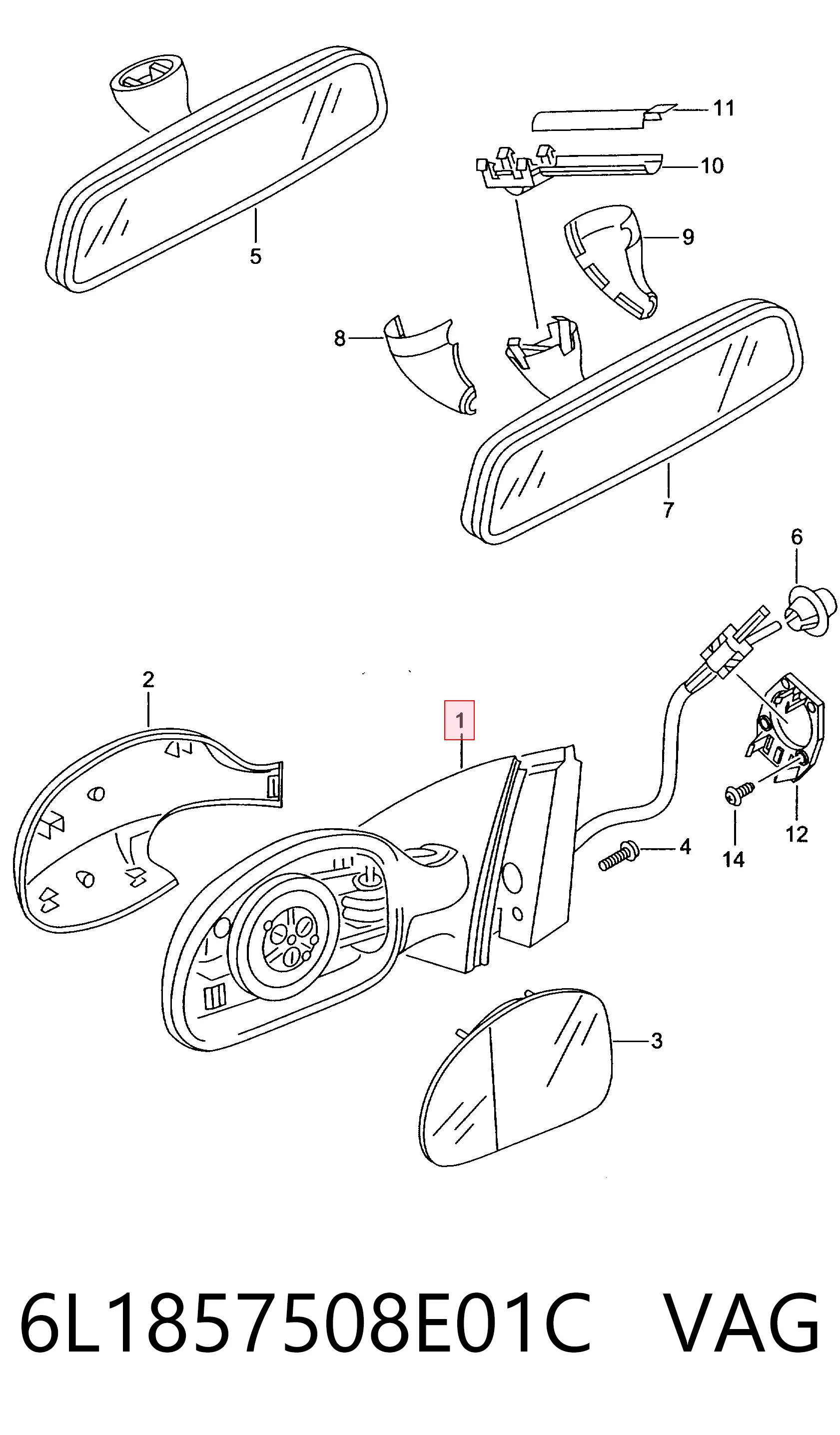 6L1857508E01C VAG