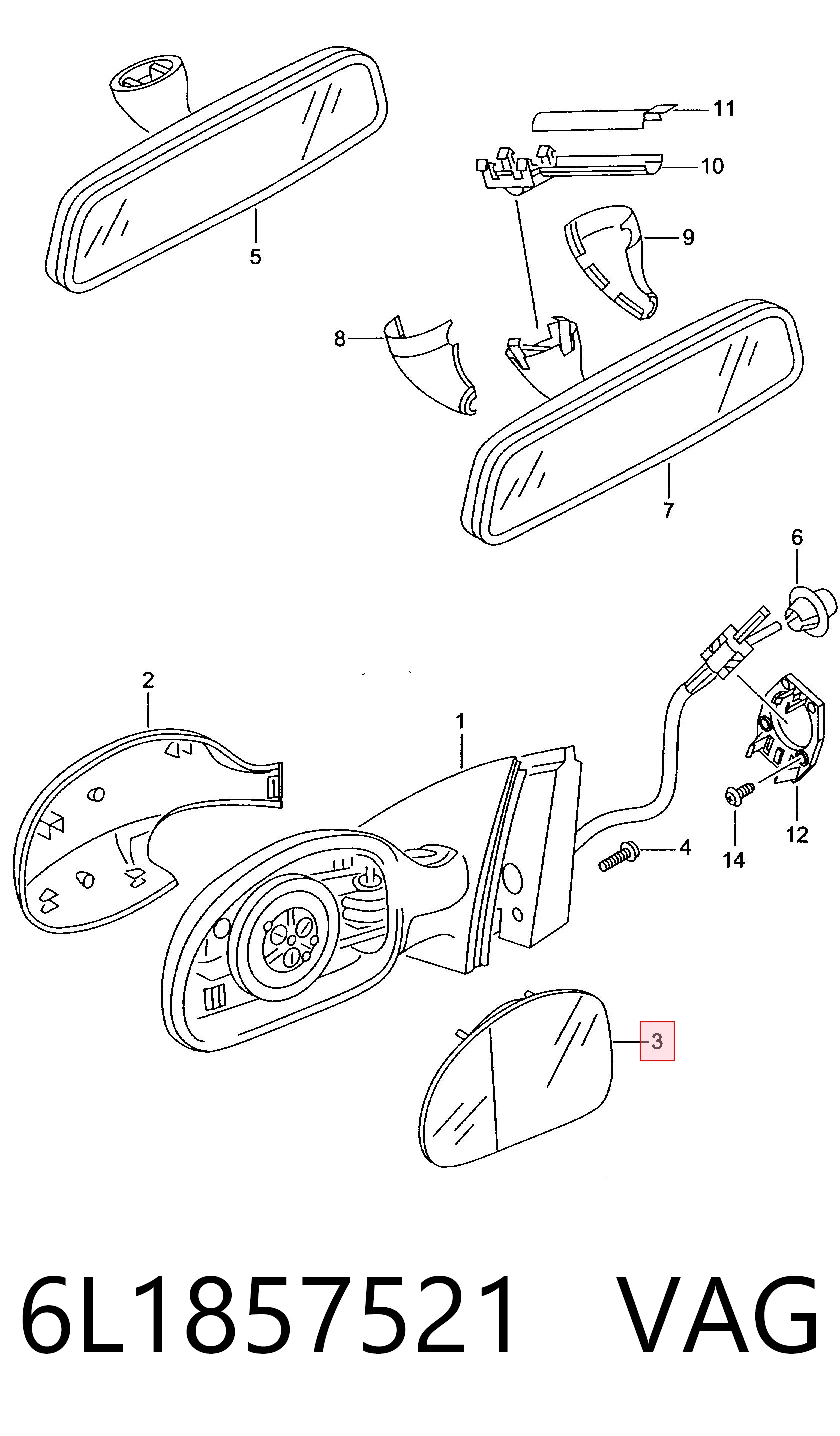 6L1857521 VAG