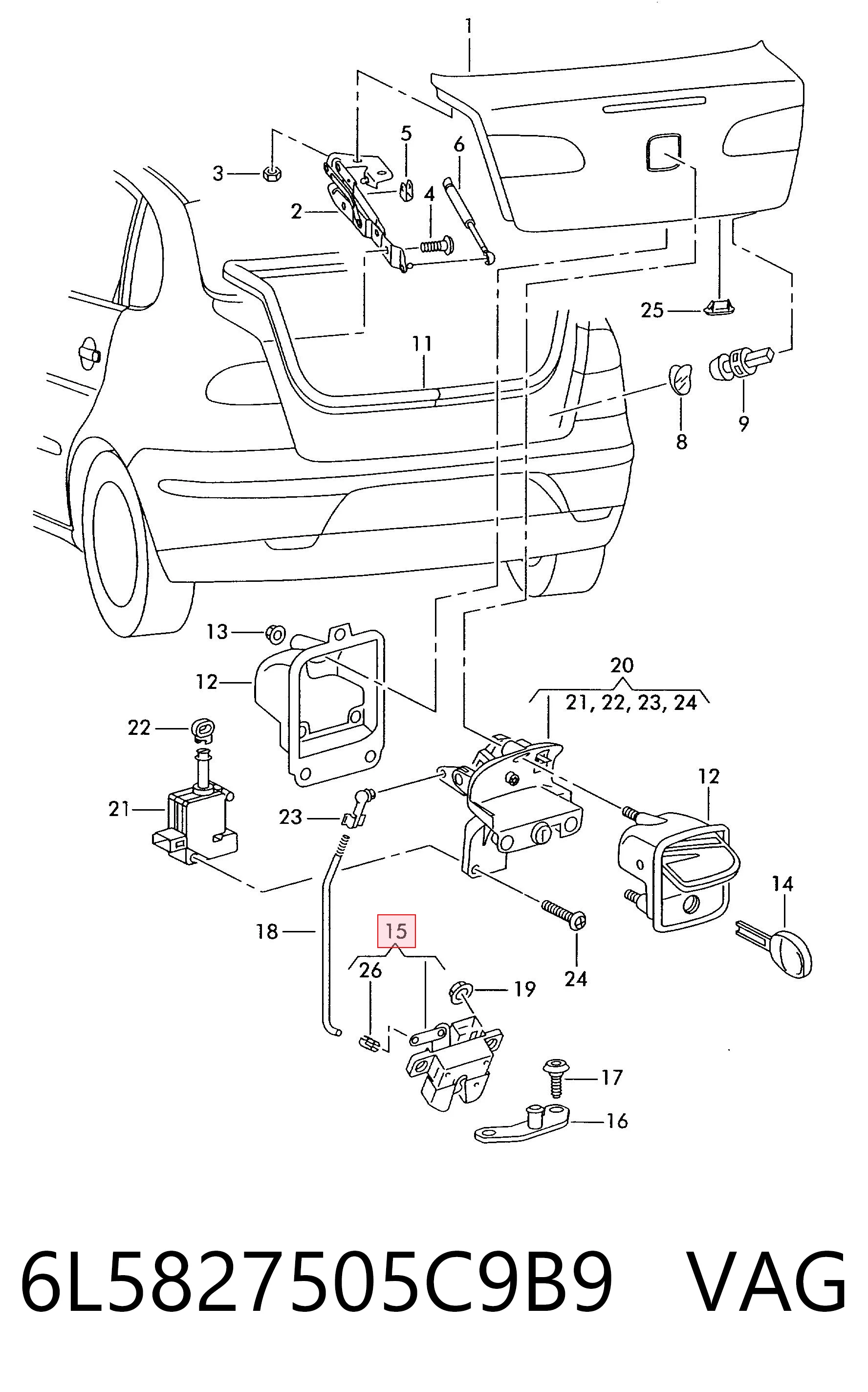 6L5827505C9B9 VAG