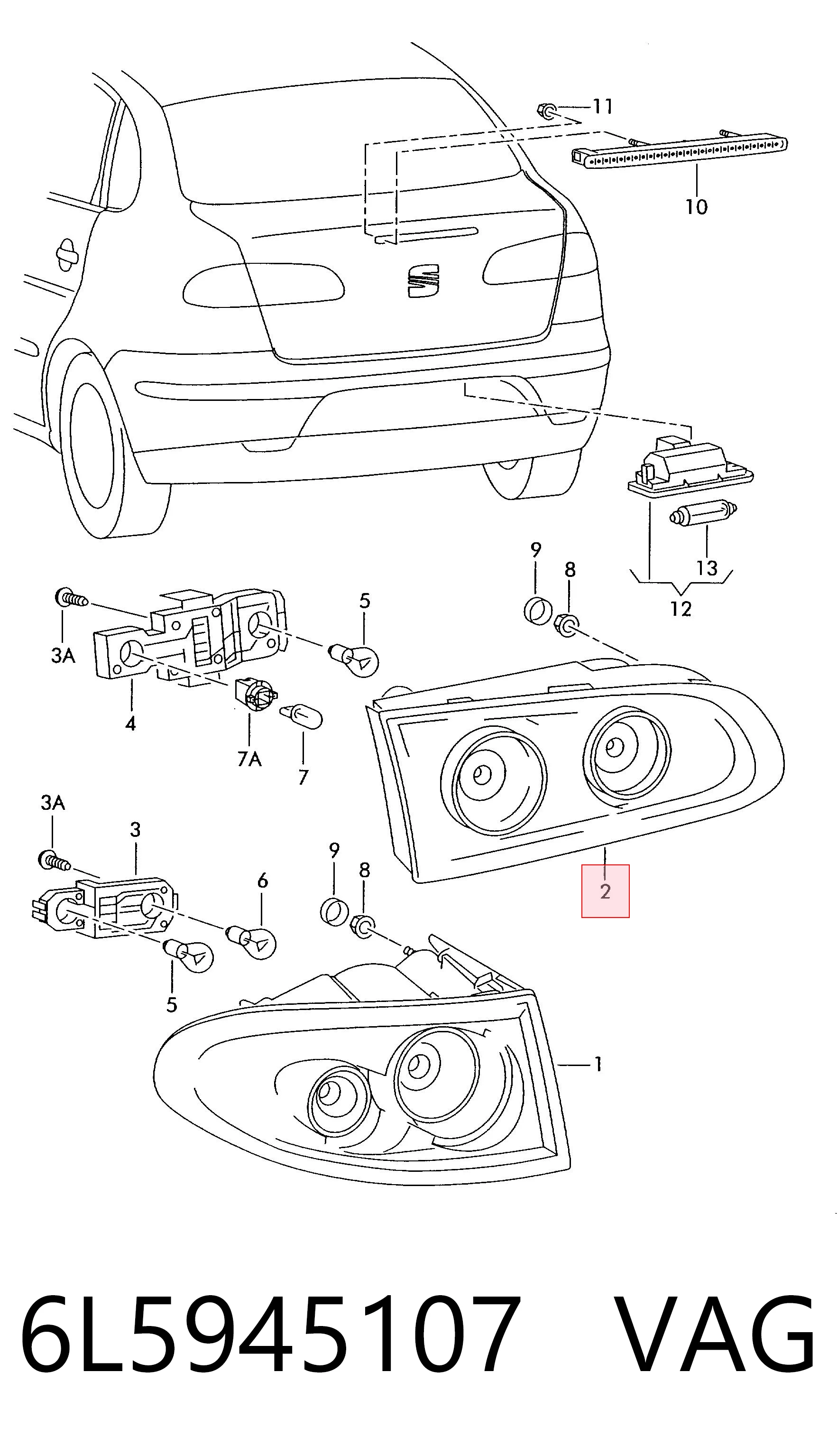 6L5945107 VAG