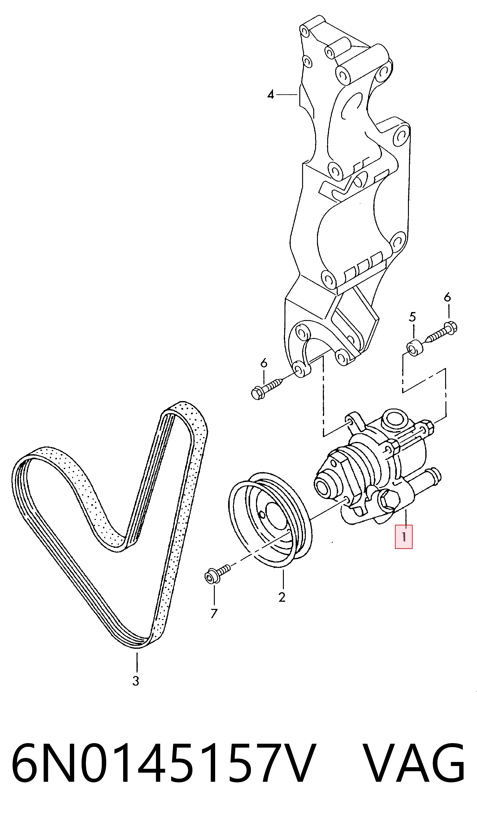 6N0145157V VAG