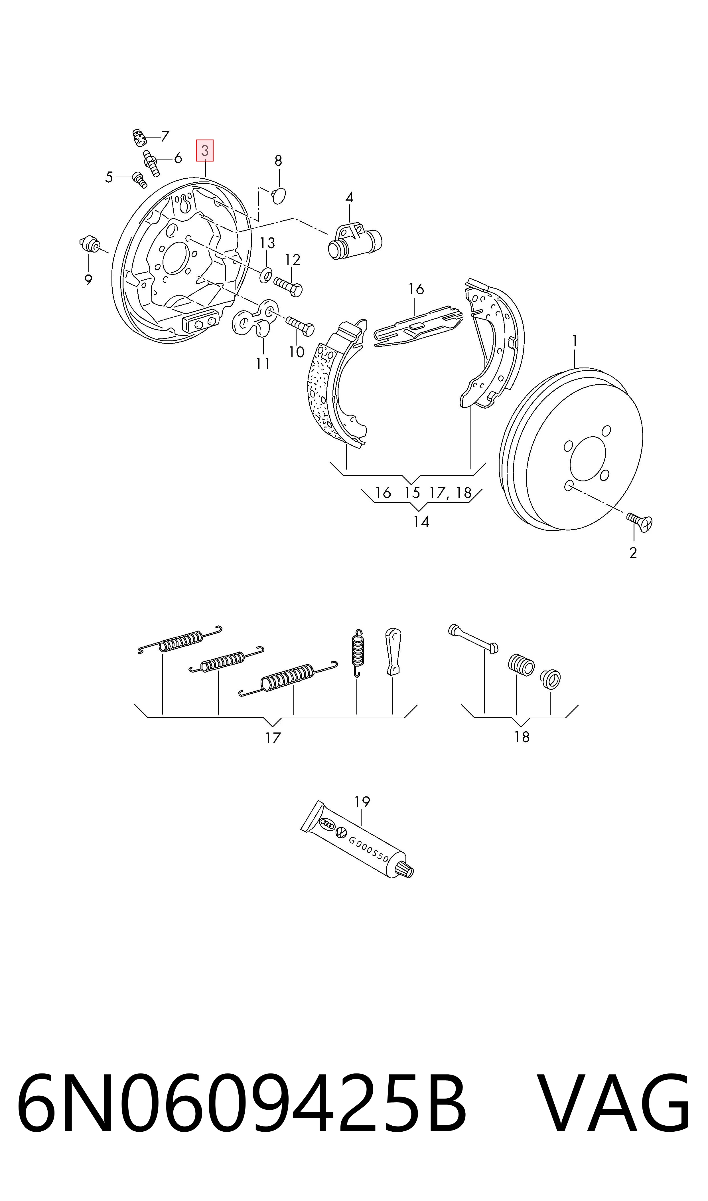 6N0609425B VAG
