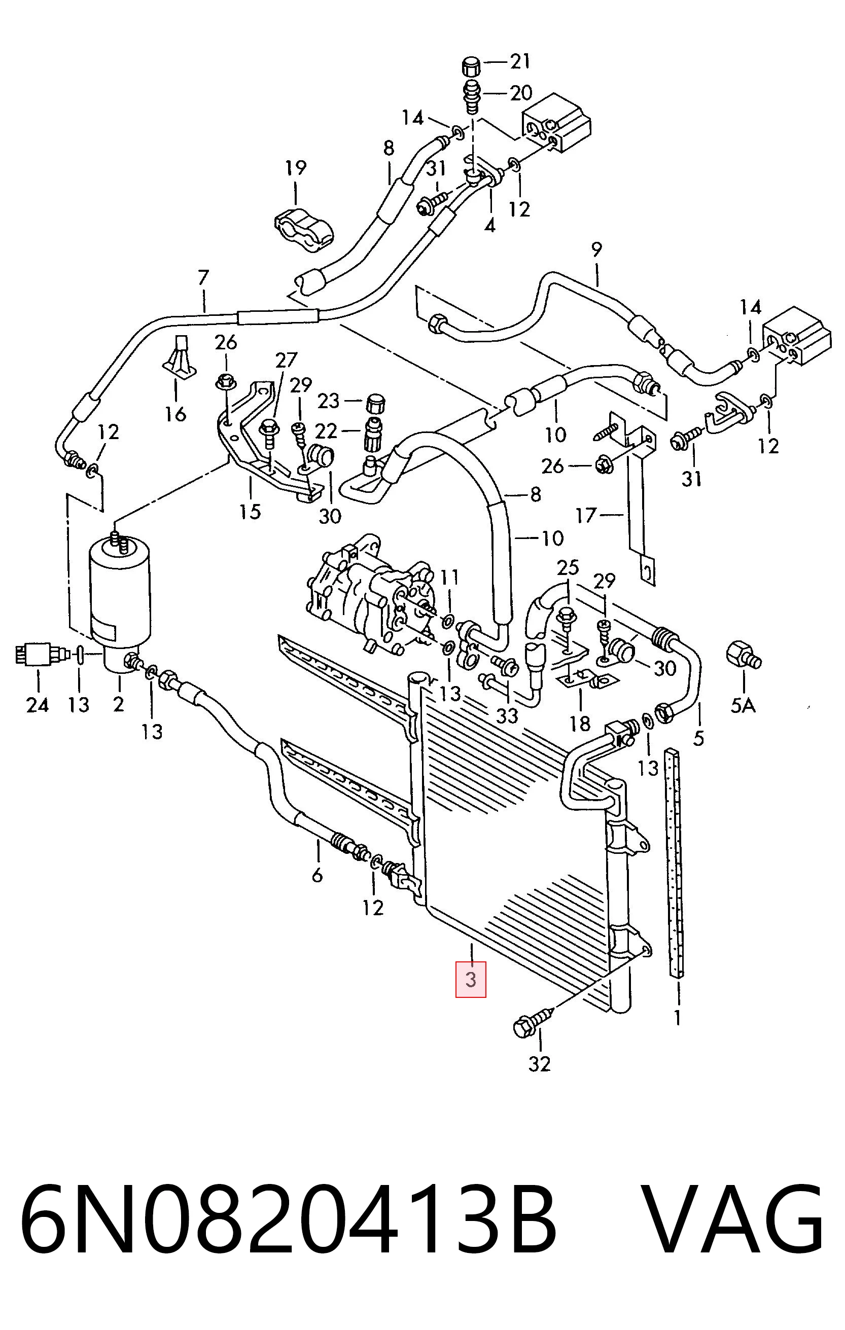 6N0820413B VAG