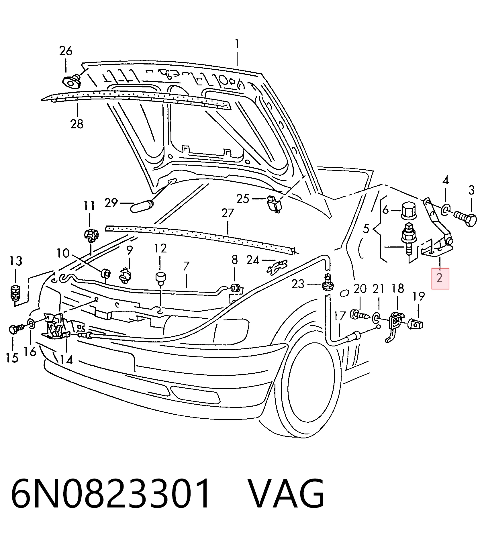 6N0823301 VAG