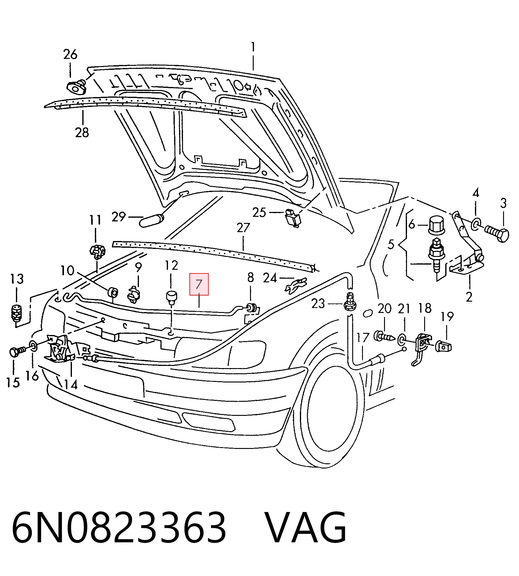 6N0823363 VAG