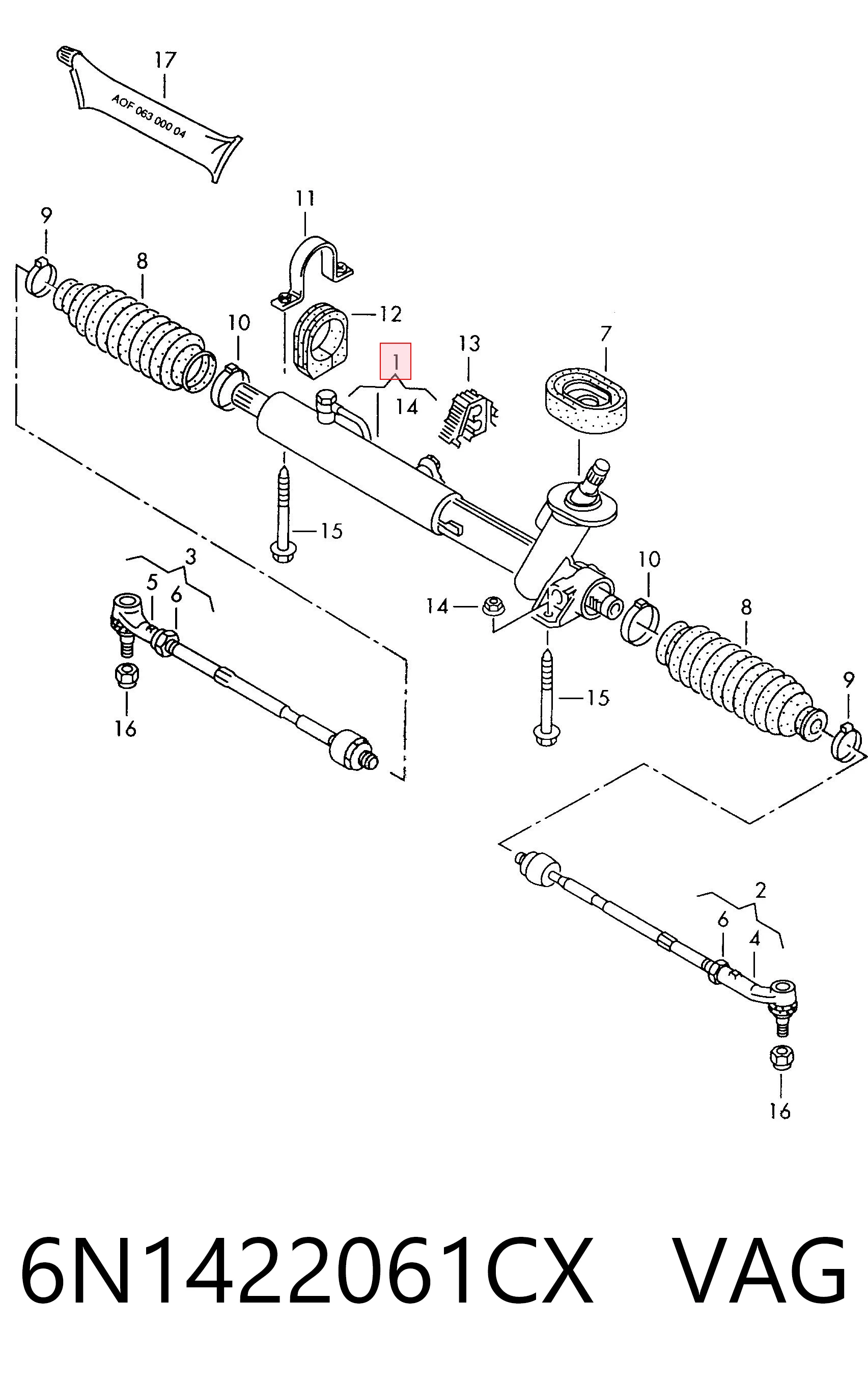 Comprar Cremallera Polo III 6N2