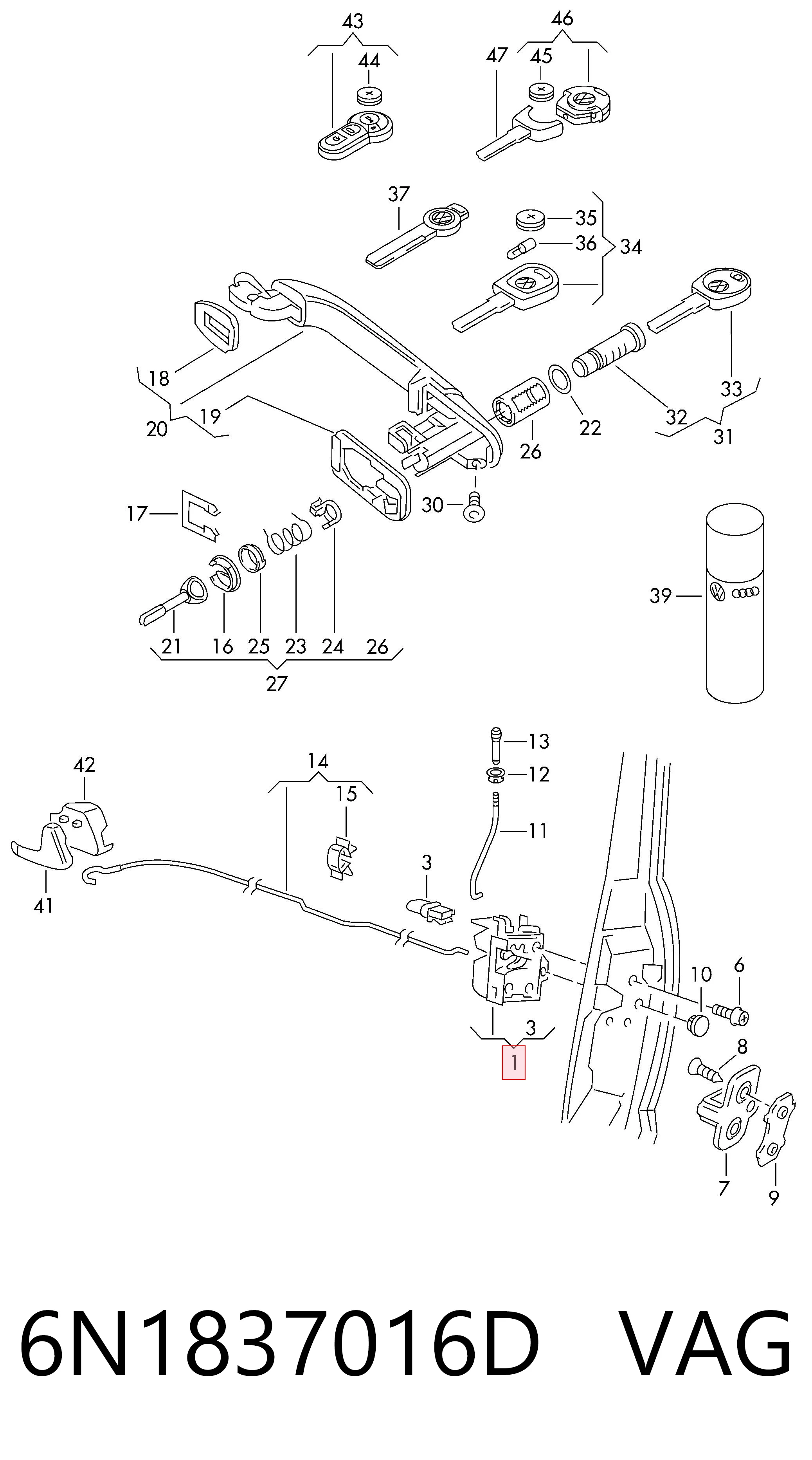 6N1837016D VAG