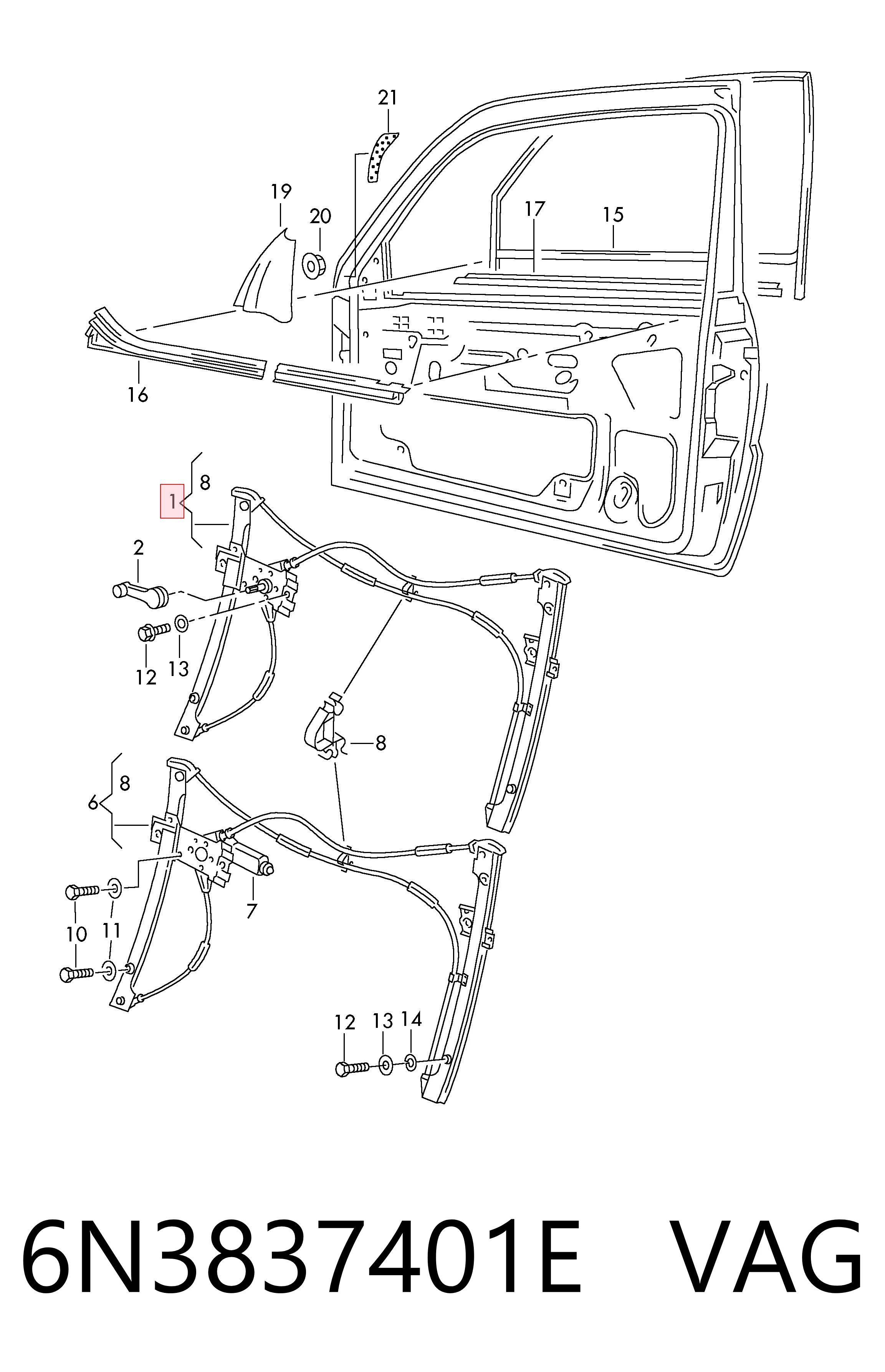 6N3837401E VAG