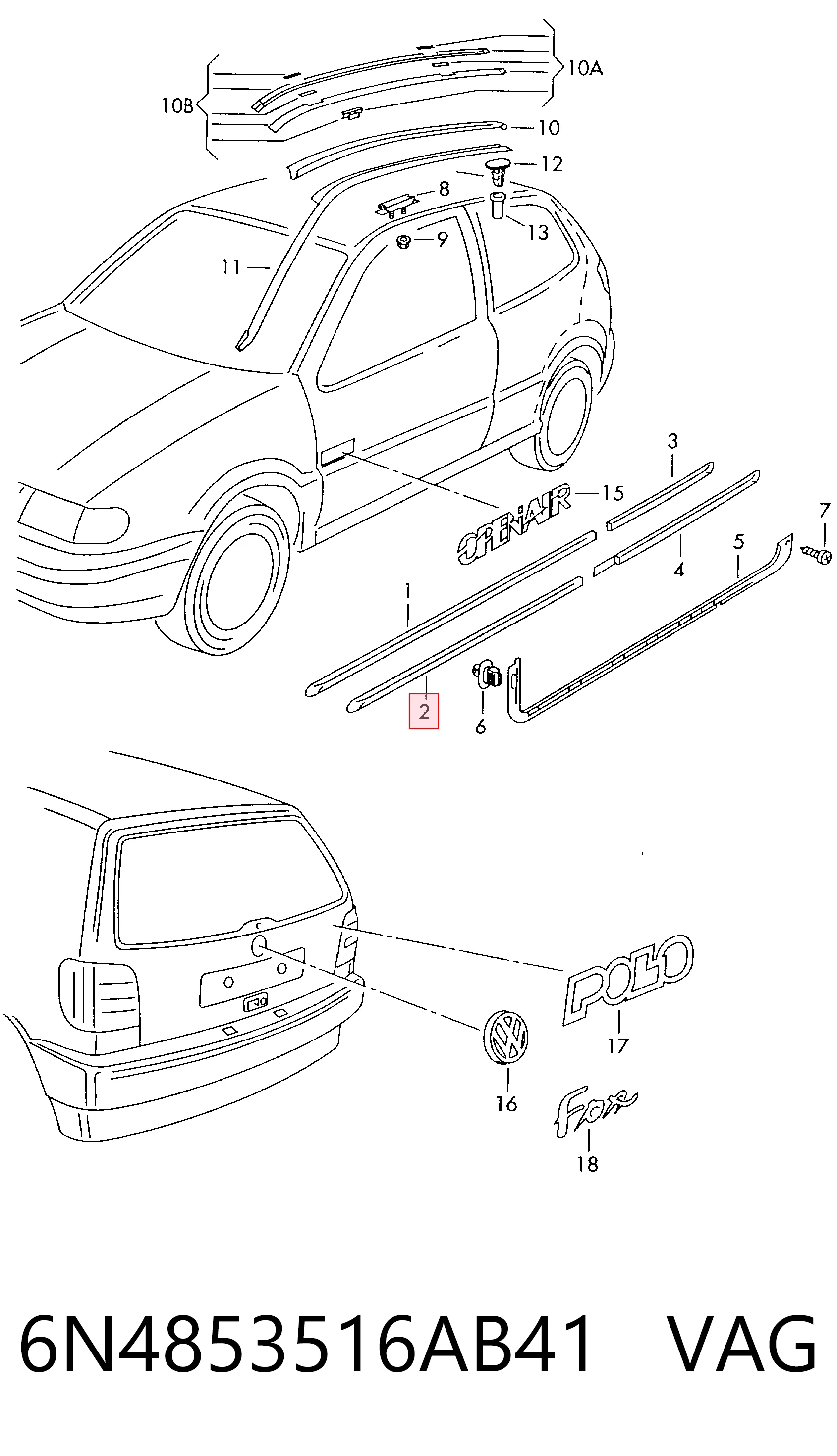 6N4853516AB41 VAG