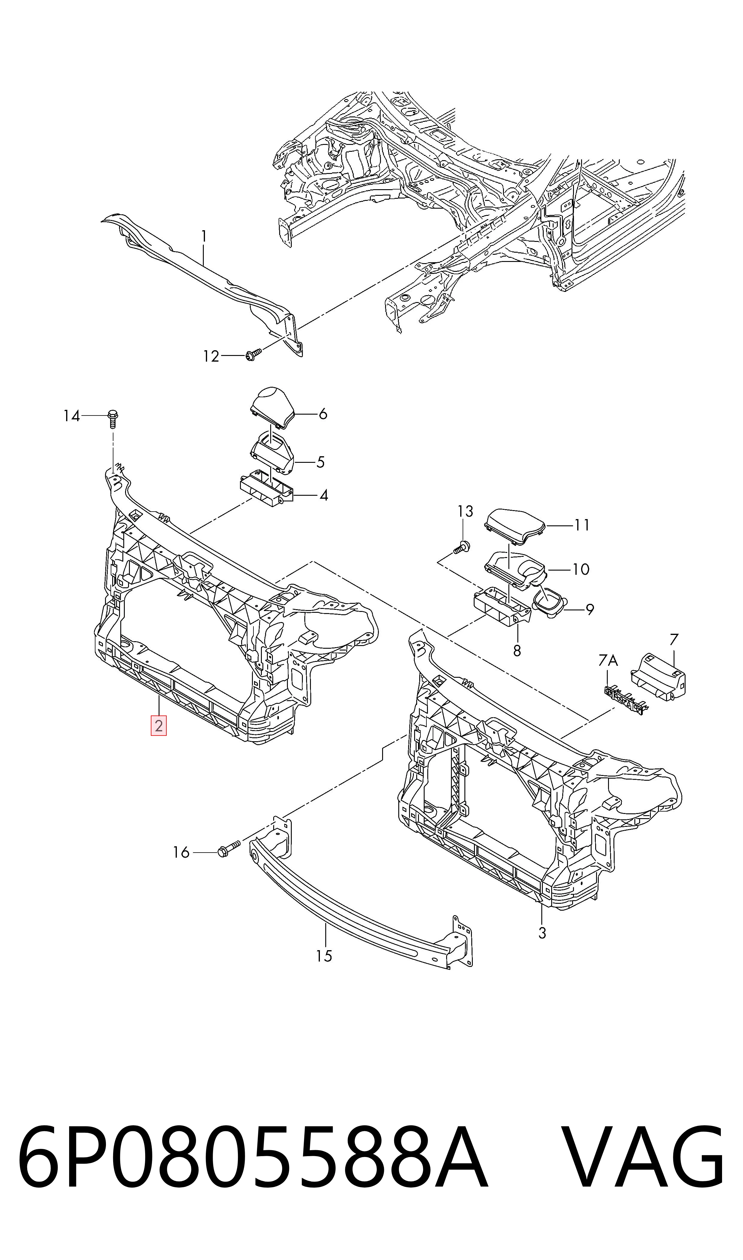 6P0805588A VAG