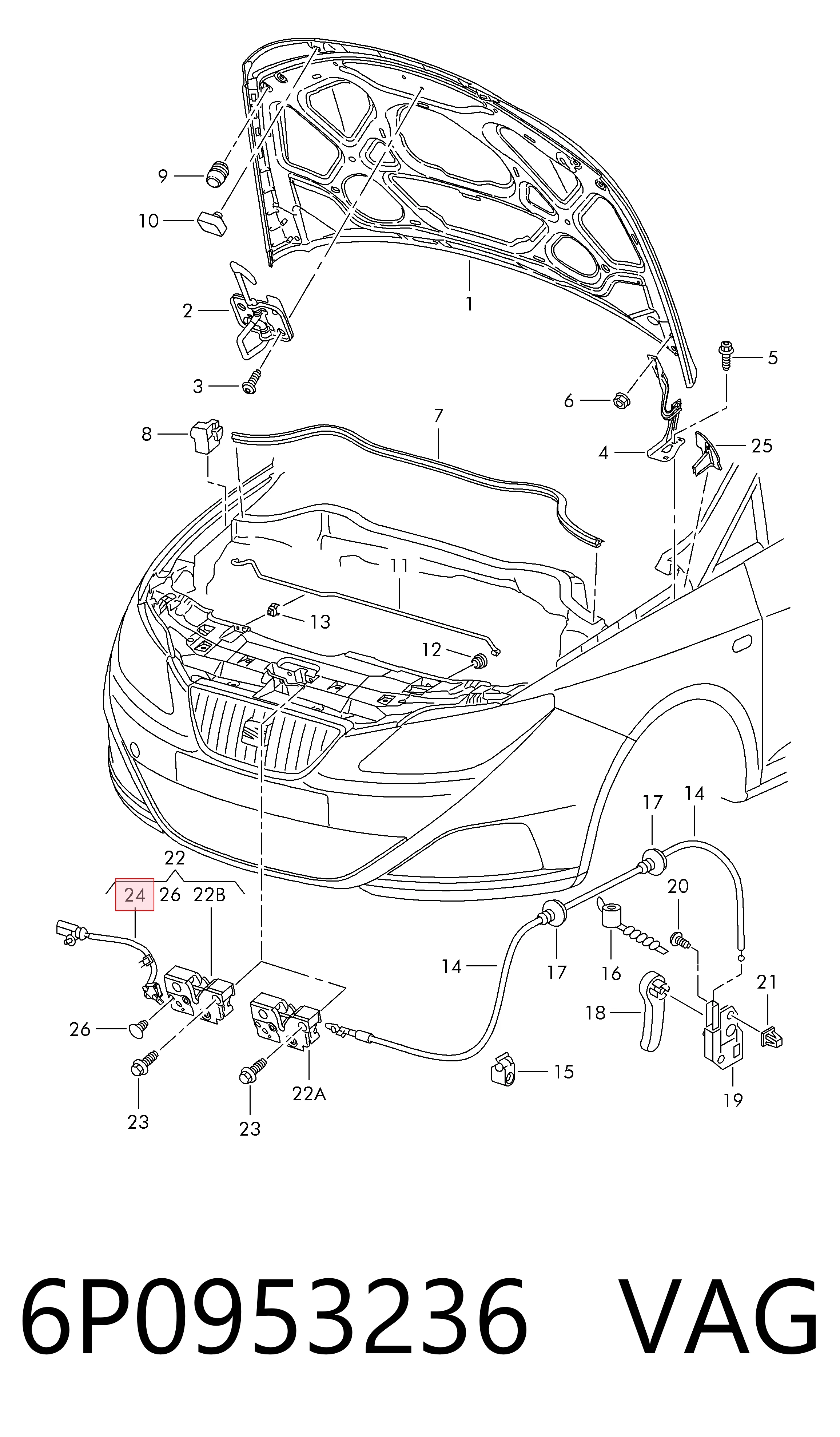 6P0953236 VAG