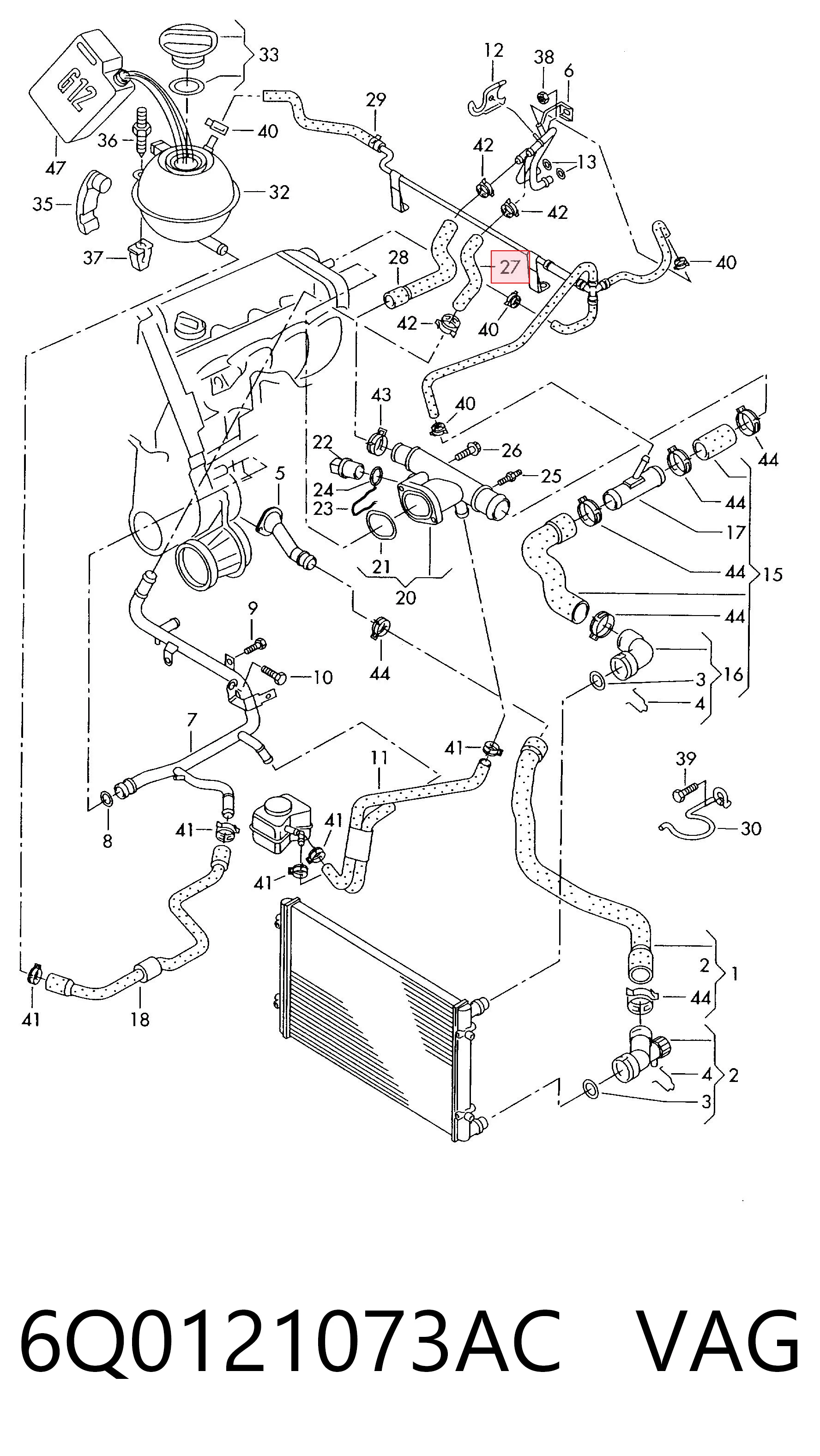 6Q0121073AC VAG