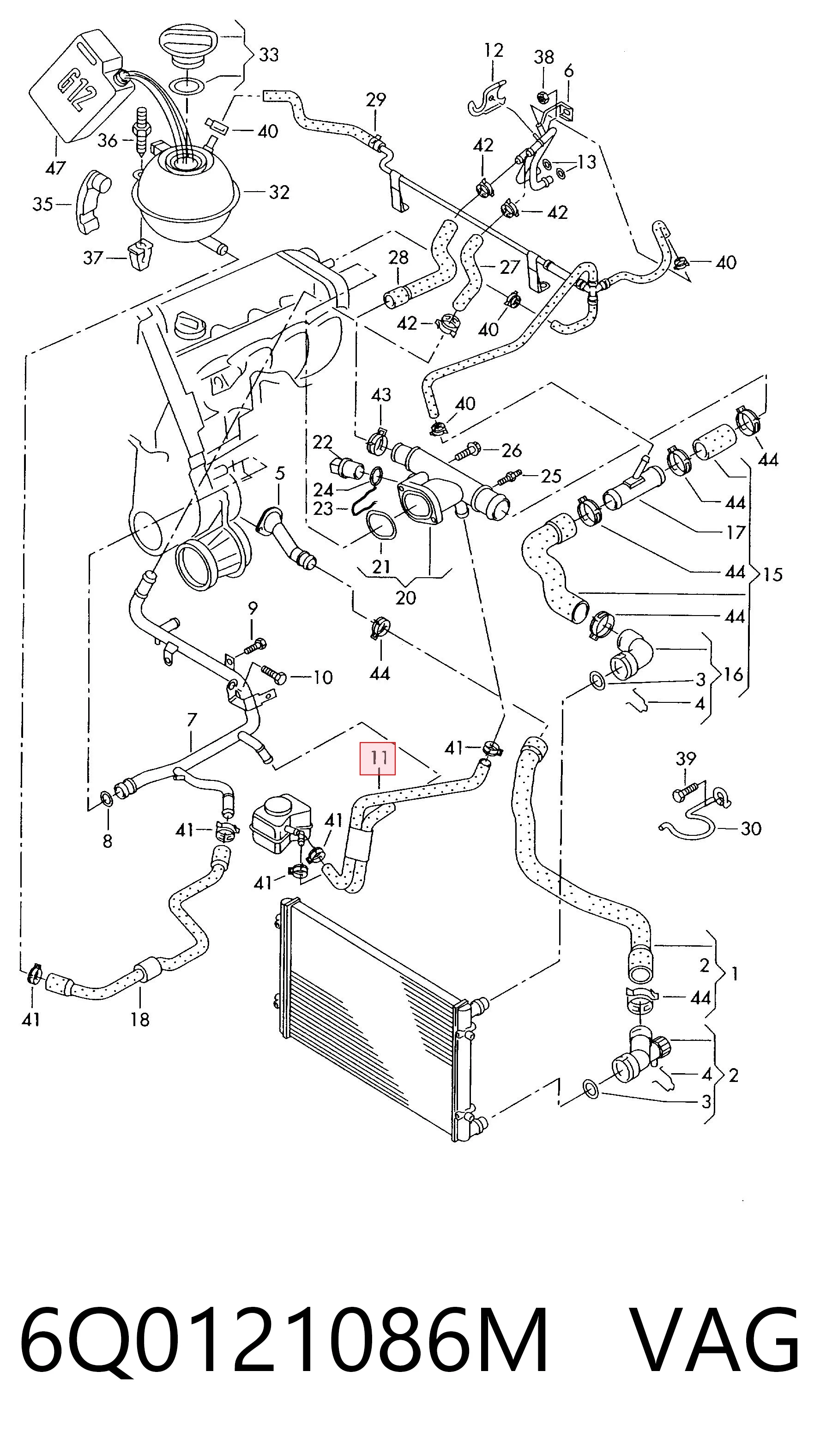 6Q0121086M VAG