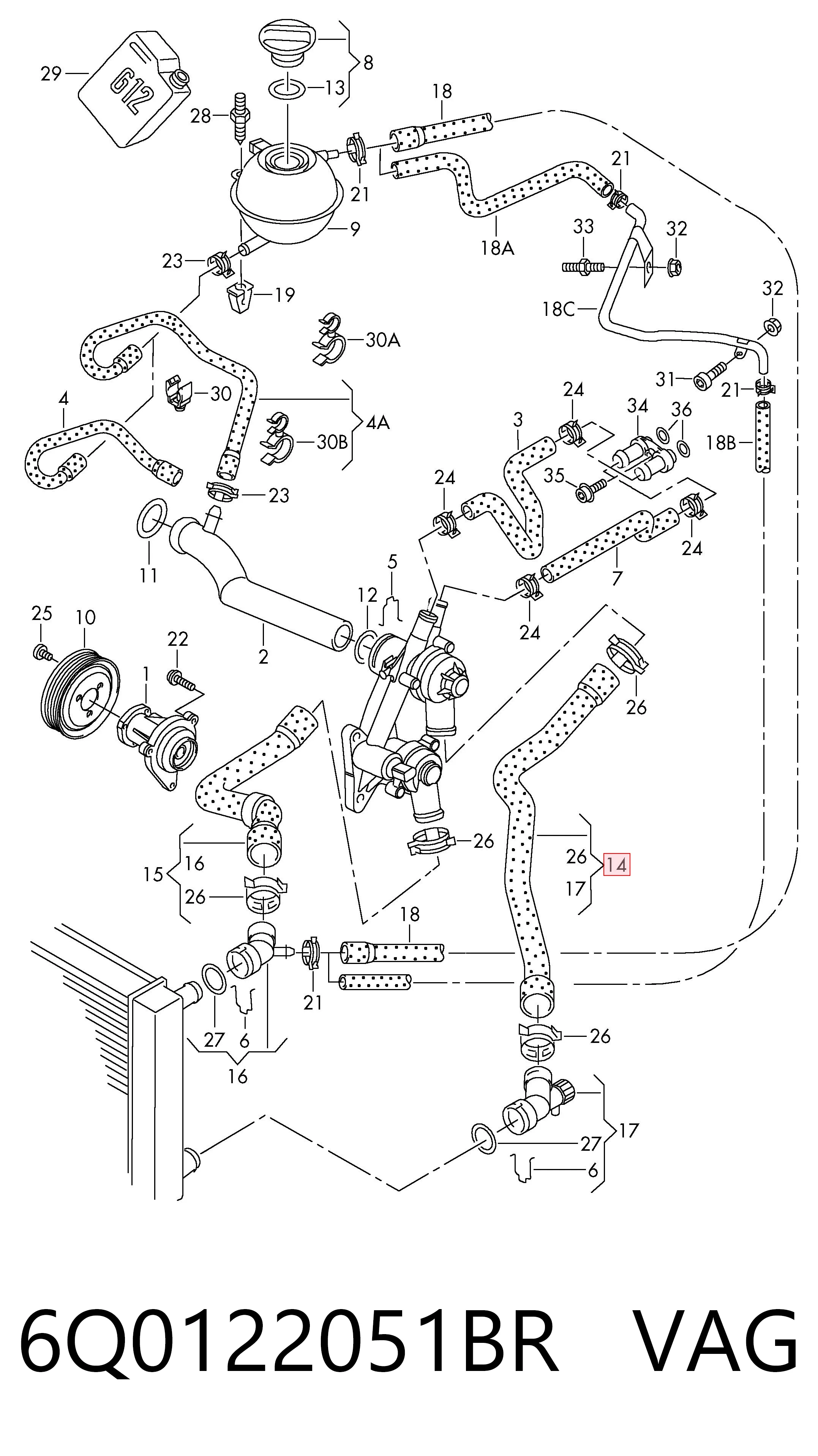 6Q0122051BR VAG