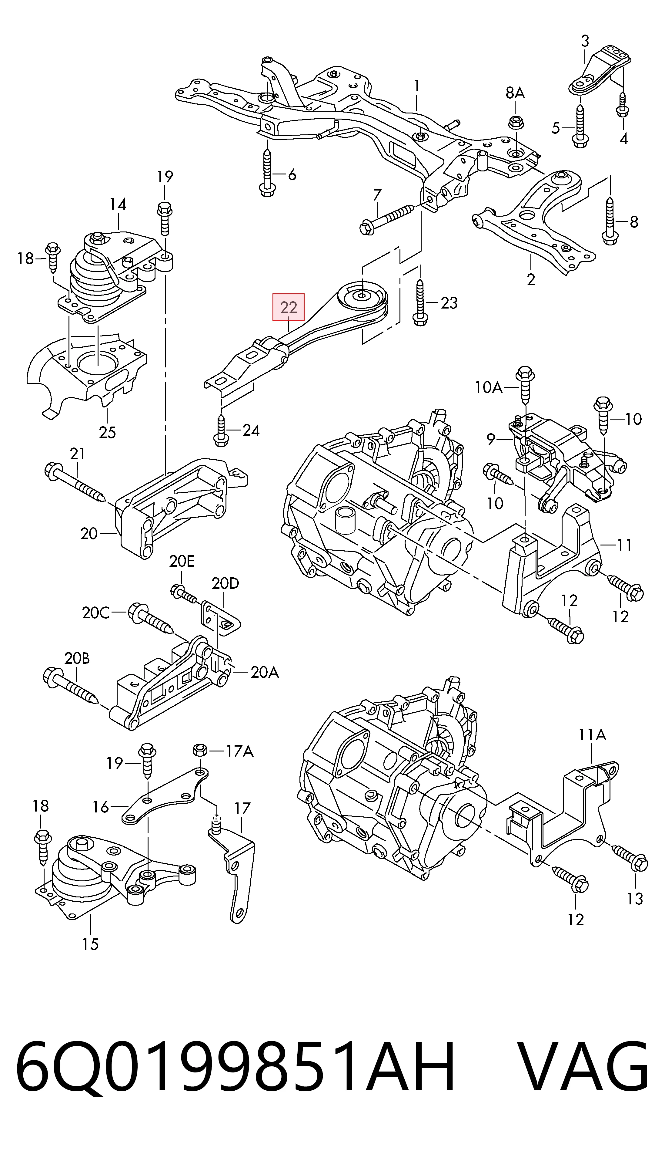 6Q0199851AH VAG