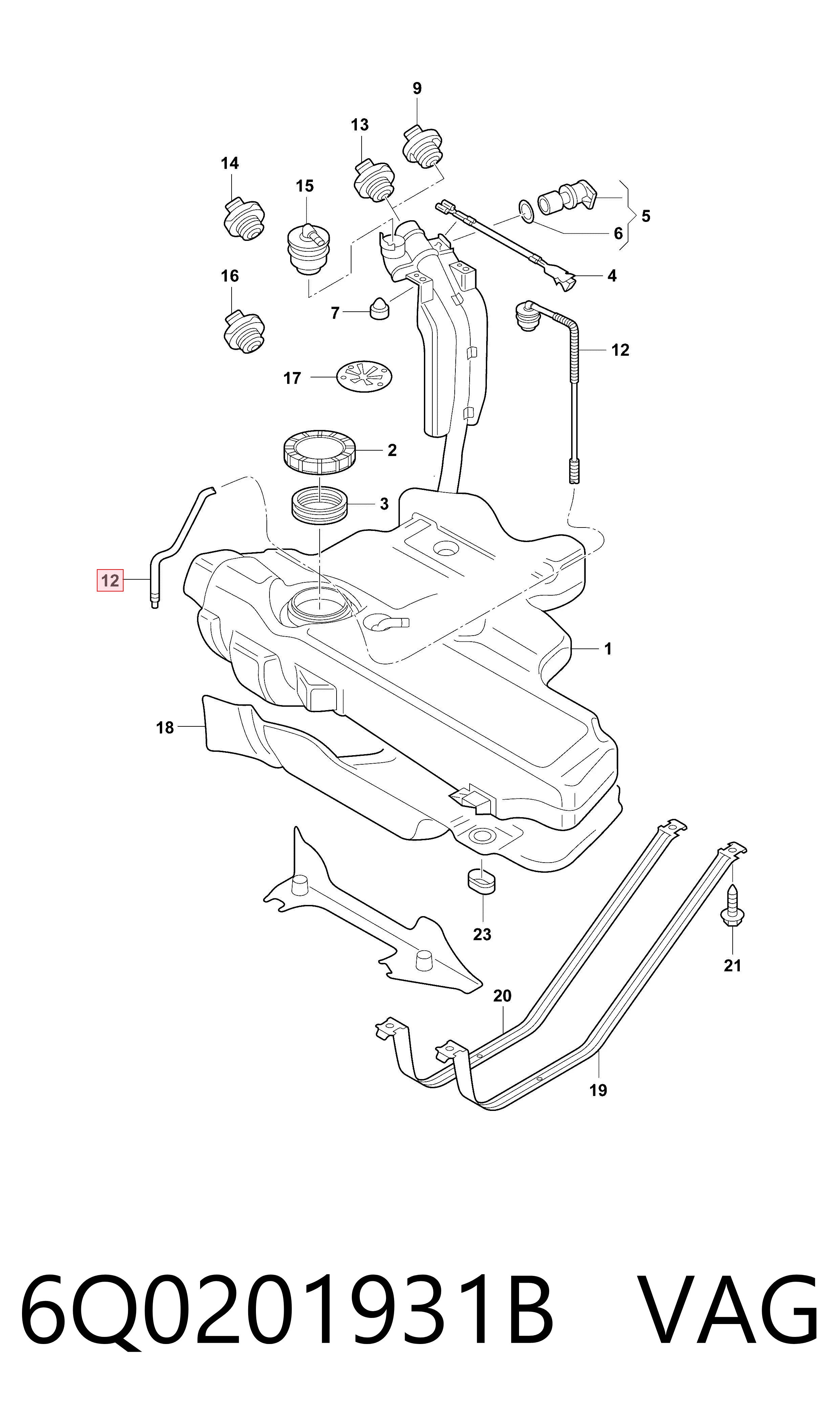  6Q0201931B VAG