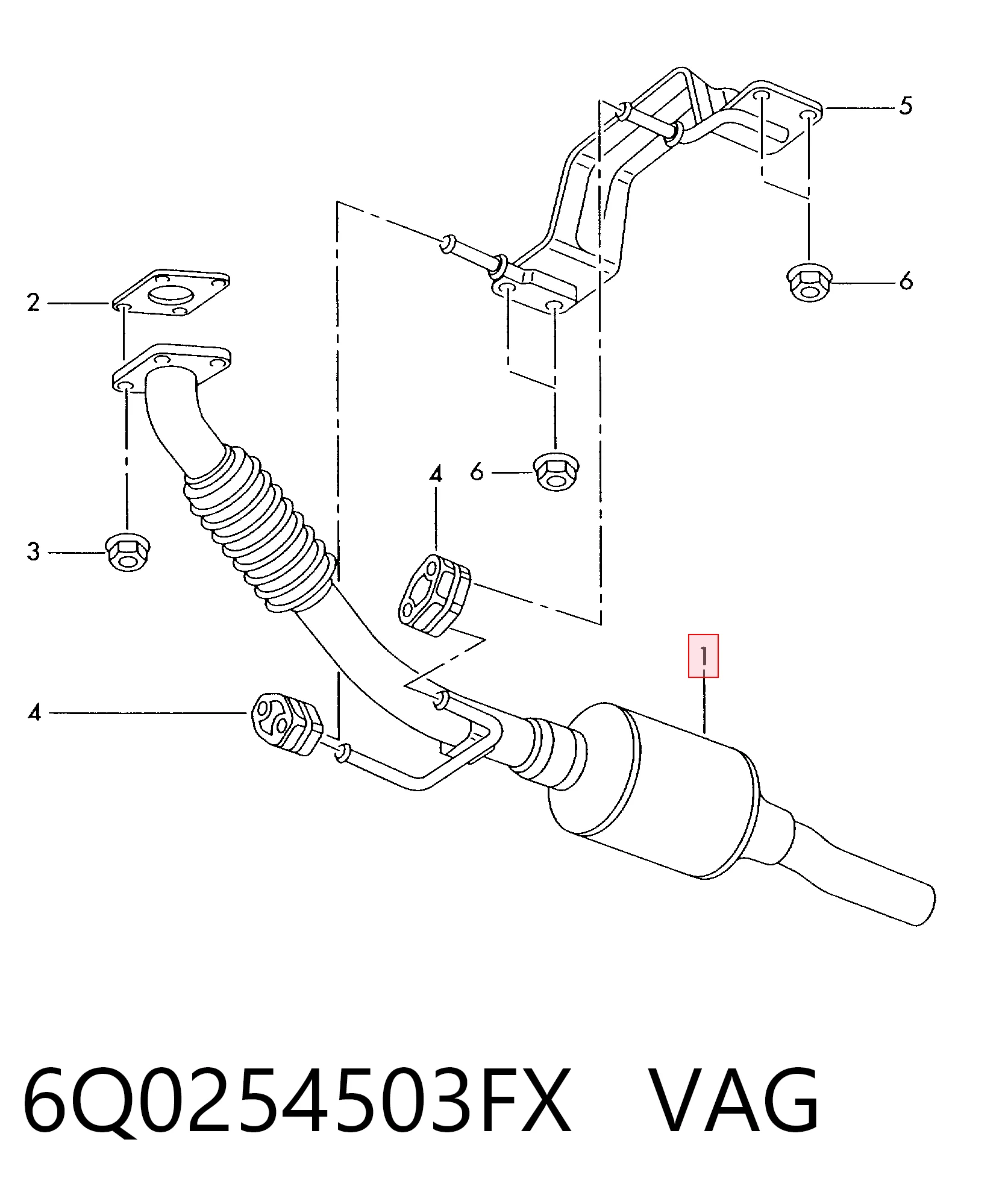 6Q0254503FX VAG