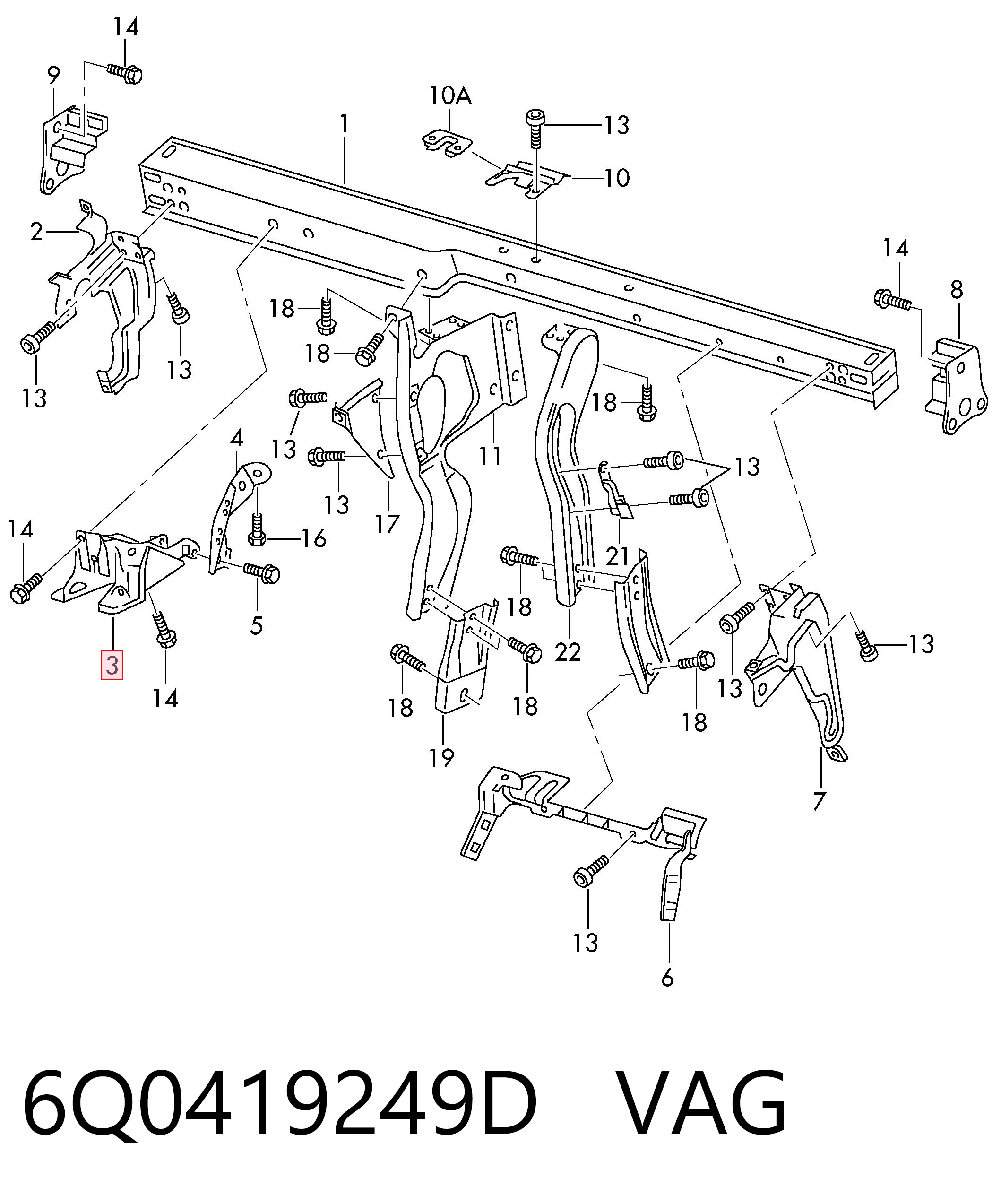 6Q0419249D VAG