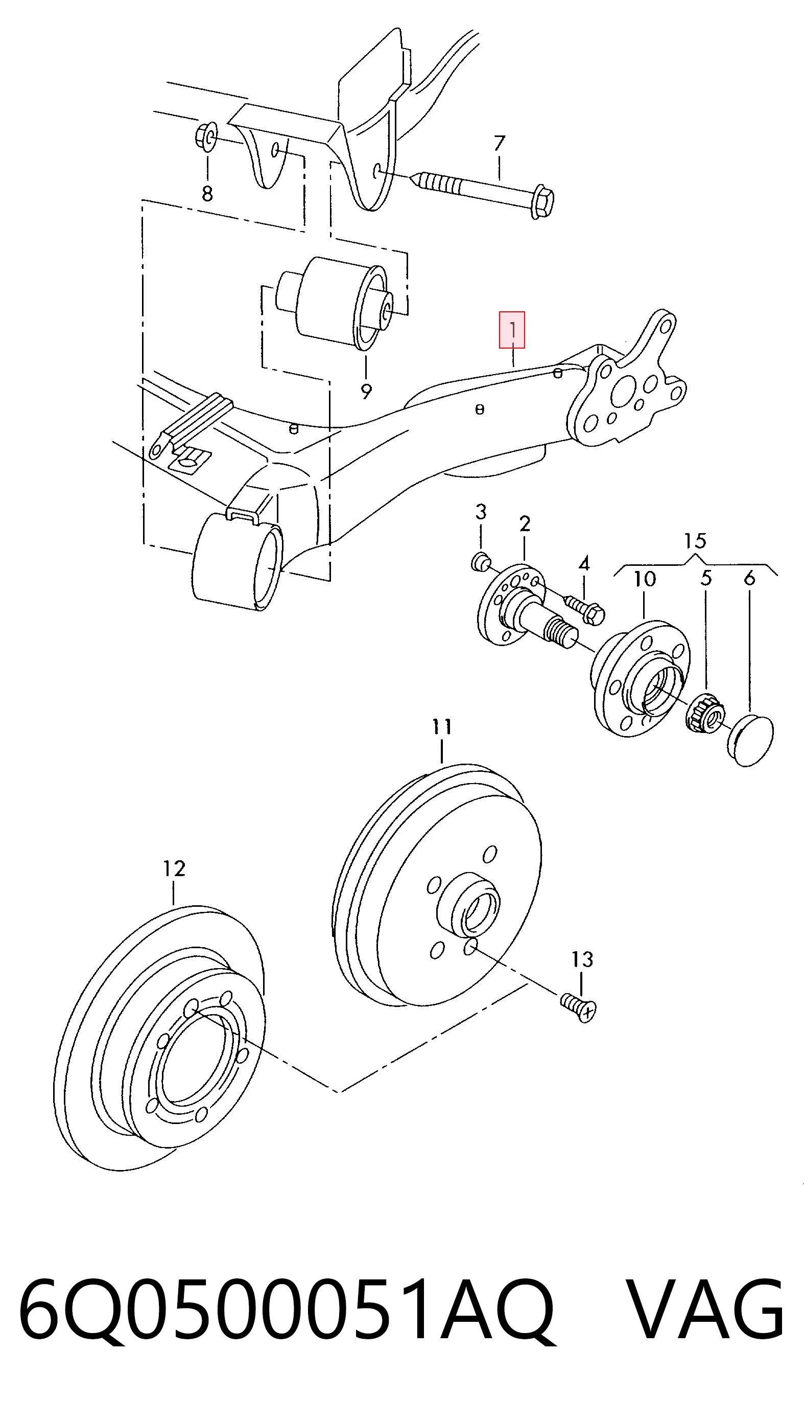 6Q0500051AQ VAG