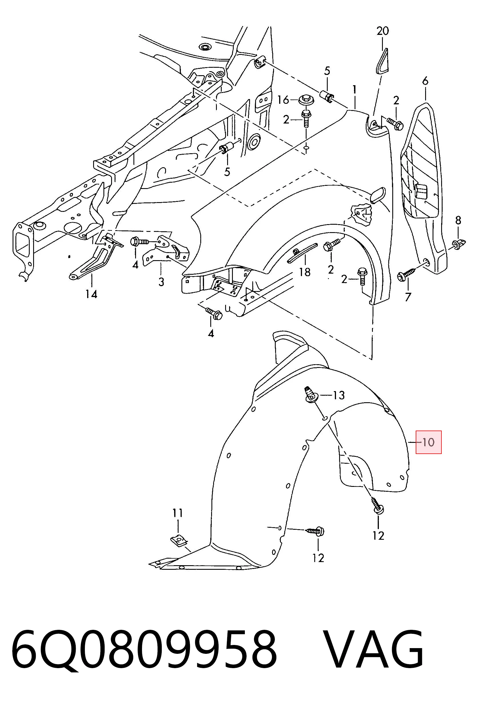 Comprar Paso rueda Volkswagen Polo IV 9N, 9A