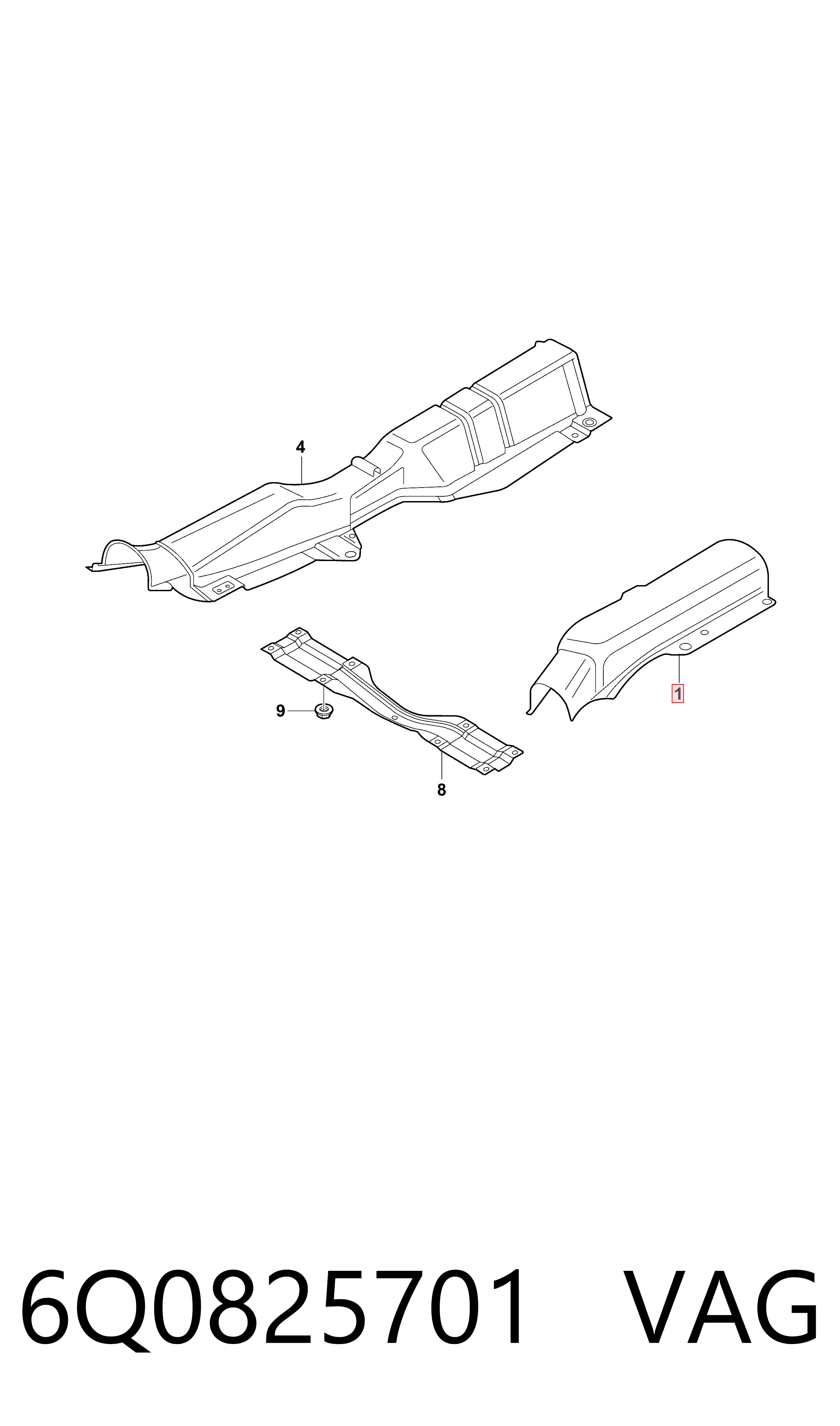 6Q0825701 VAG