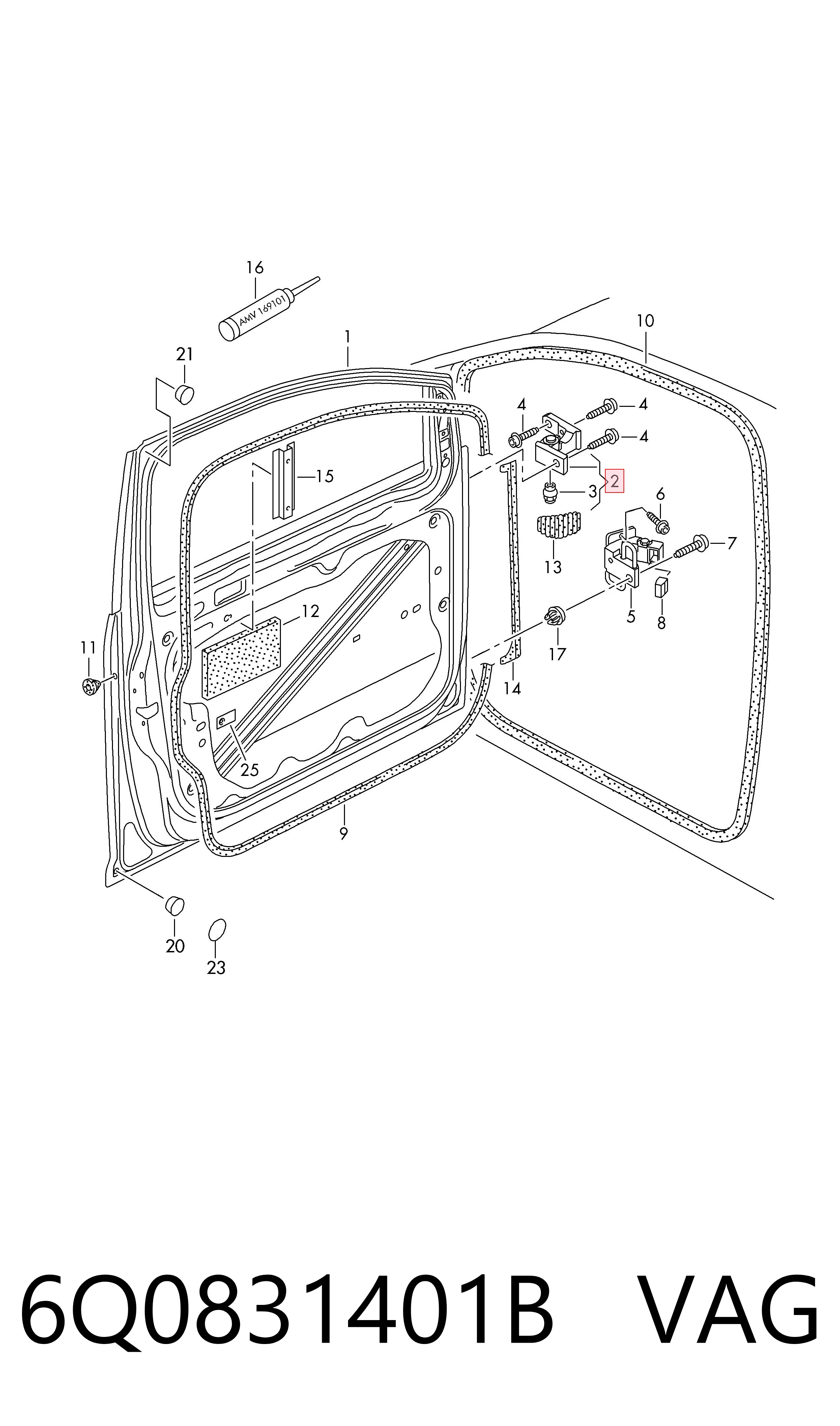 6Q0831401B VAG