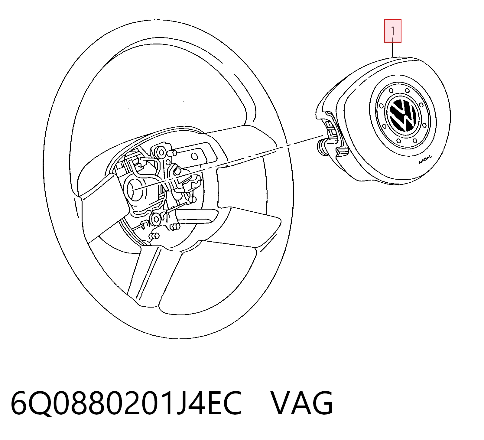 6Q0880201J4EC VAG